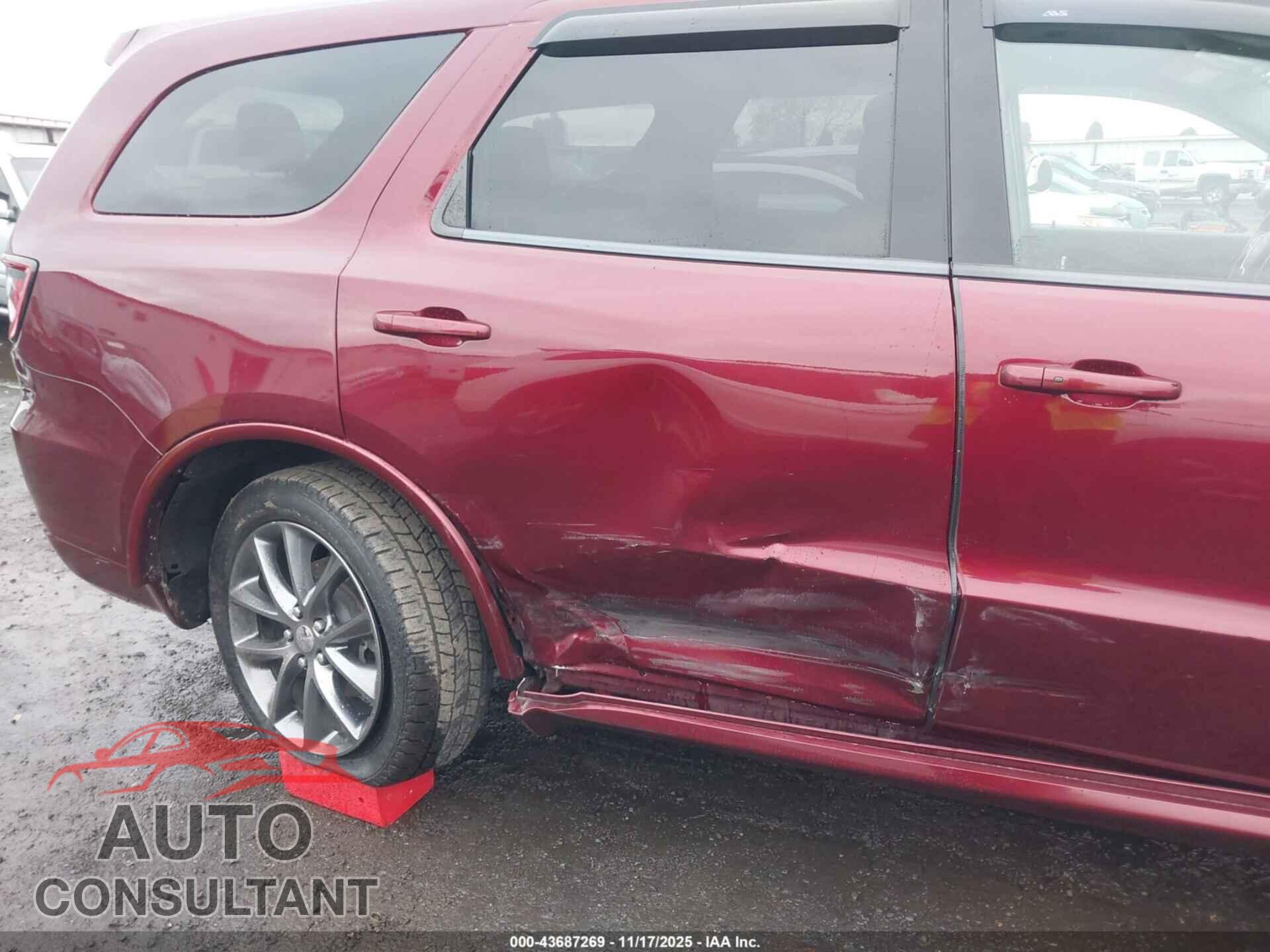 DODGE DURANGO 2017 - 1C4RDJDG9HC828051