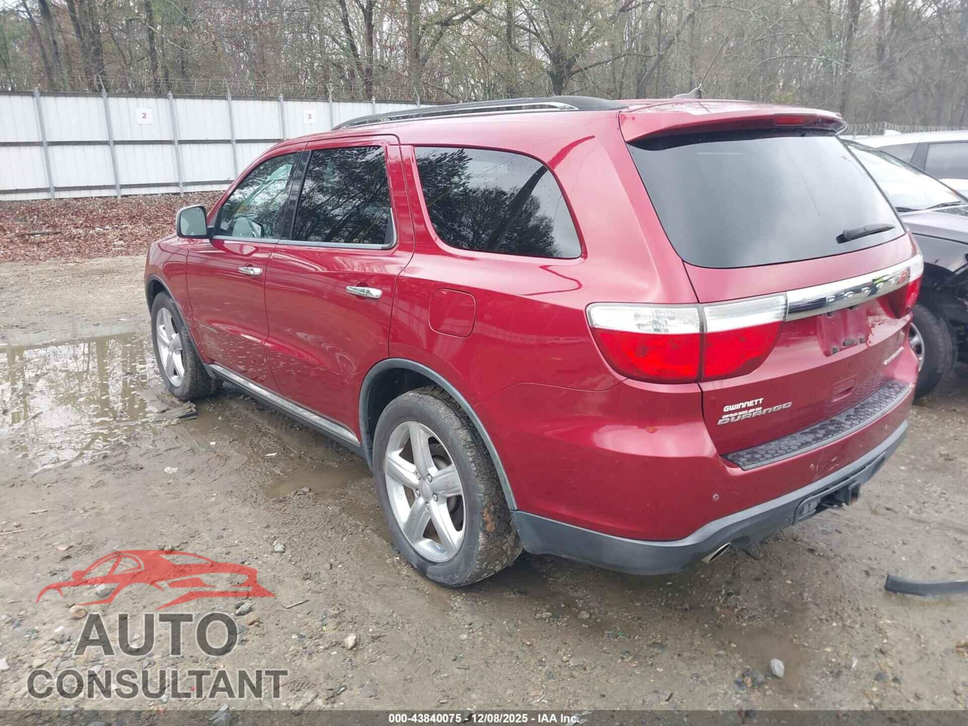 DODGE DURANGO 2013 - 1C4SDHET3DC678518