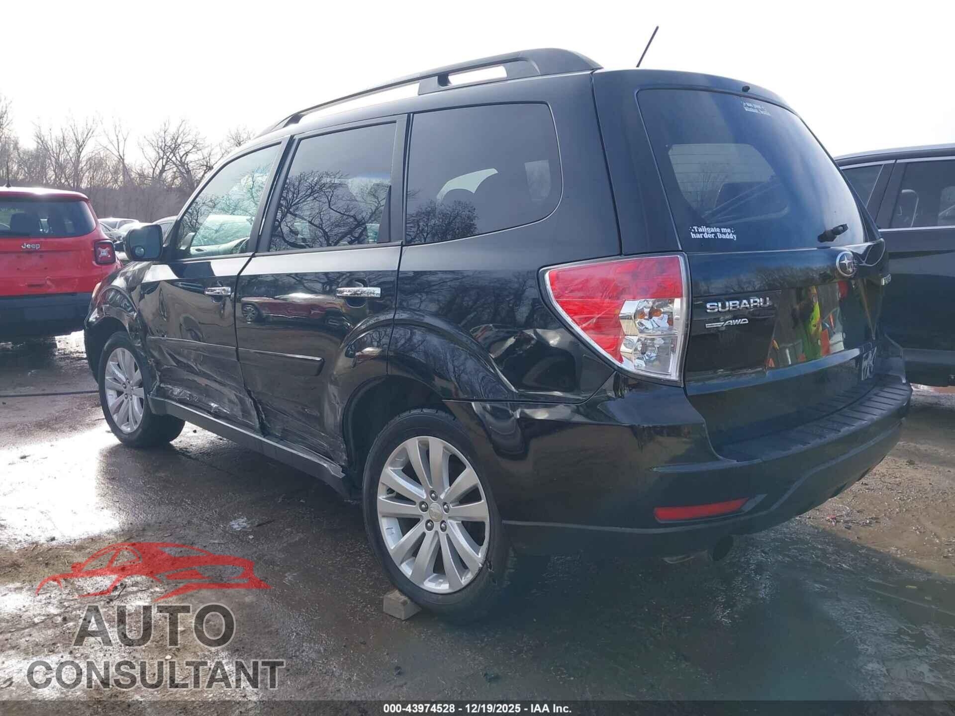 SUBARU FORESTER 2012 - JF2SHBDC4CH459461