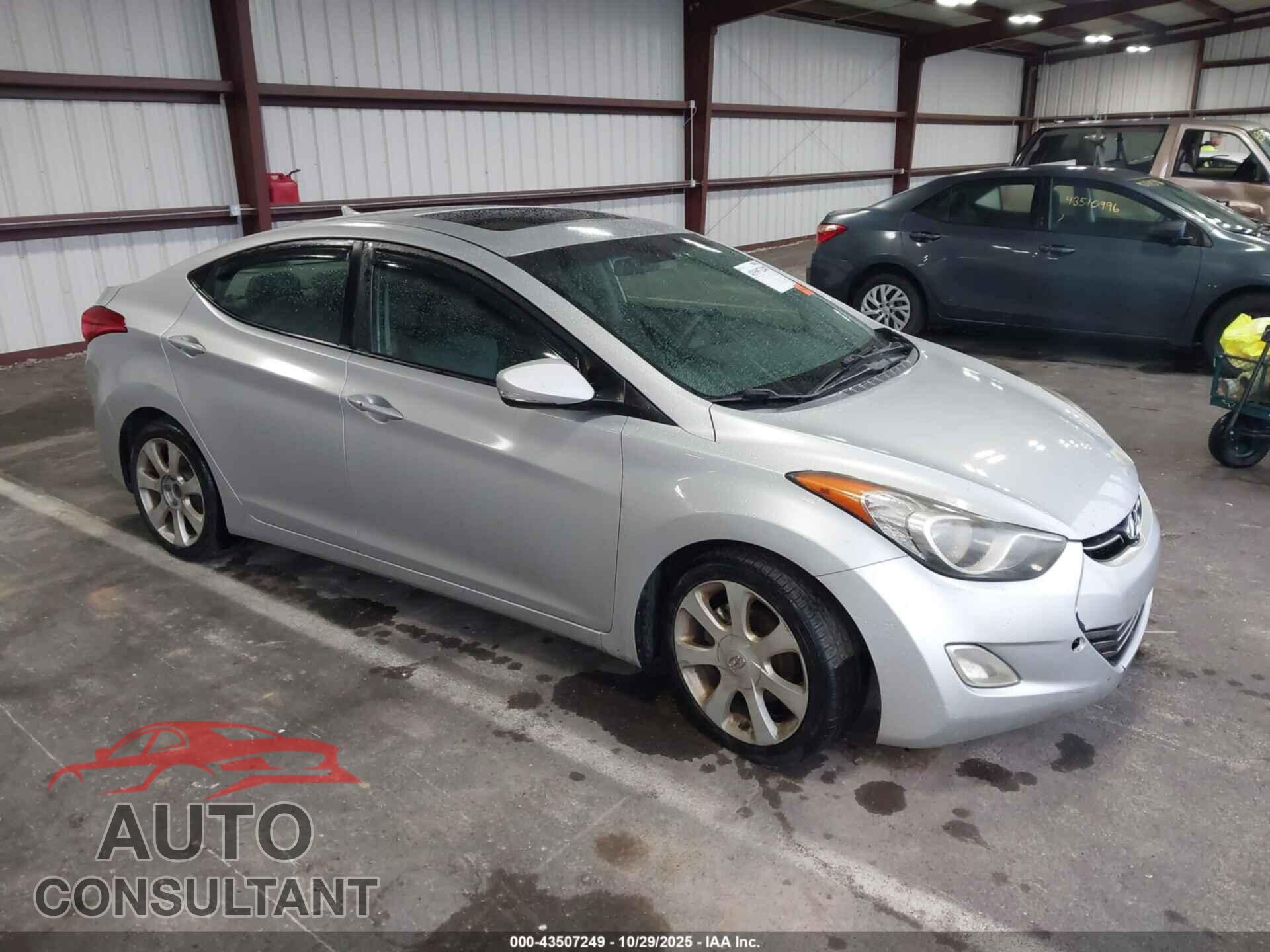 HYUNDAI ELANTRA 2012 - KMHDH4AE9CU228910