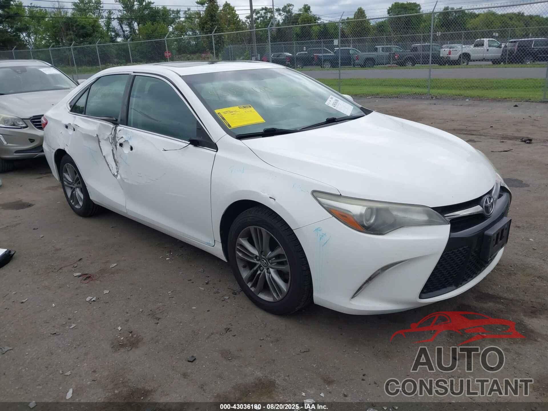 TOYOTA CAMRY 2017 - 4T1BF1FK6HU287222