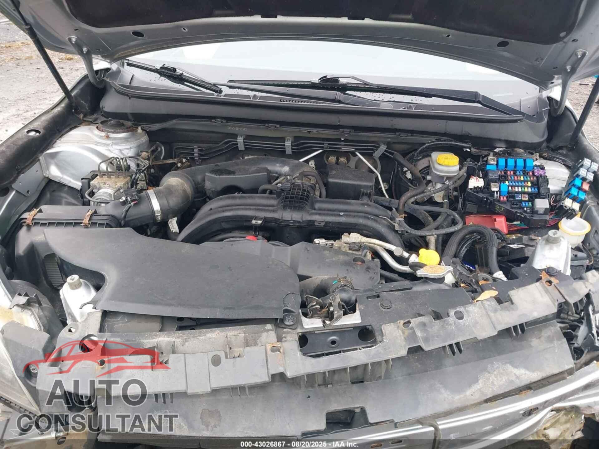 SUBARU OUTBACK 2016 - 4S4BSAFC0G3241541