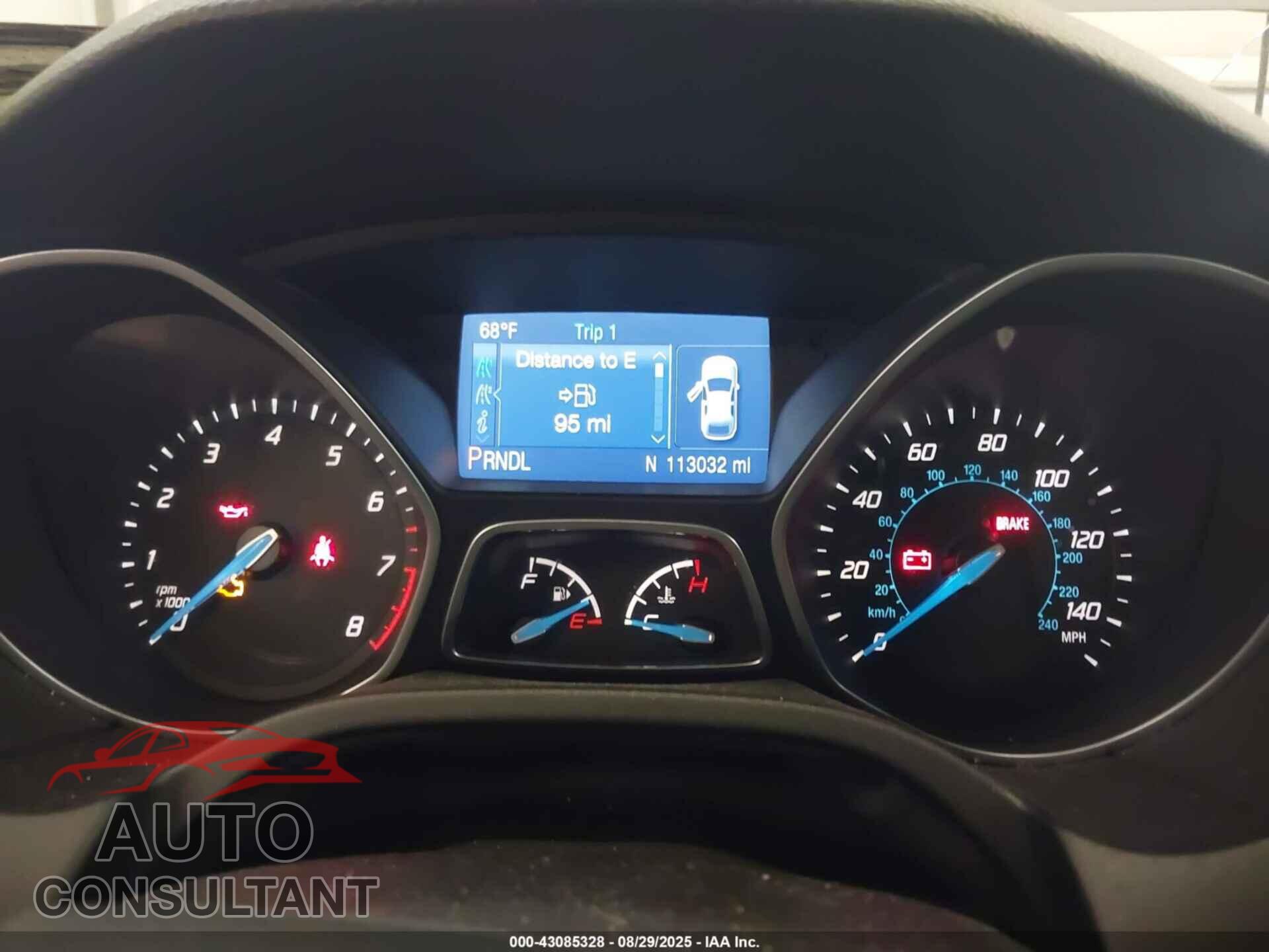 FORD FOCUS 2014 - 1FADP3K25EL149822