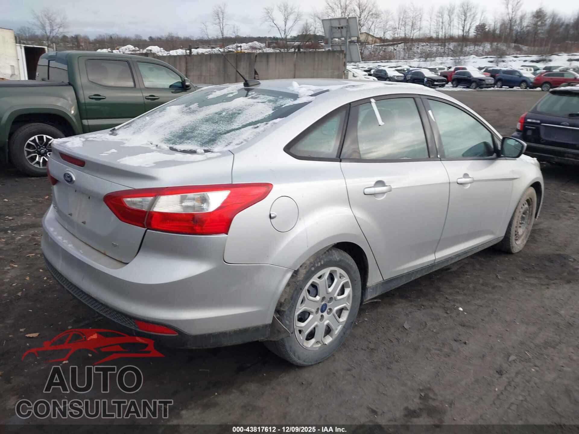 FORD FOCUS 2012 - 1FAHP3F27CL478188
