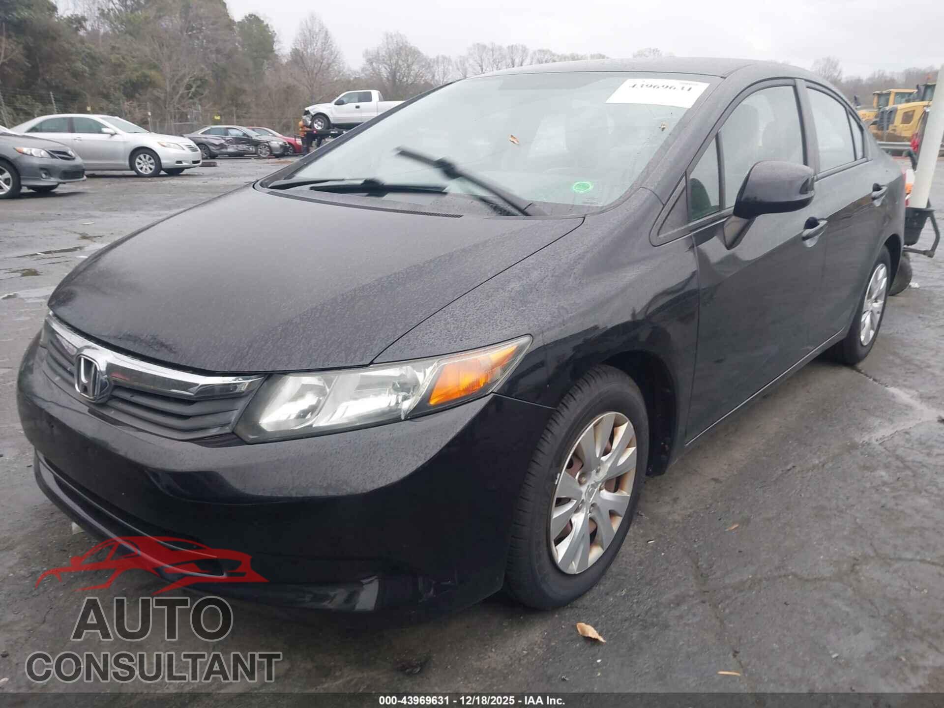 HONDA CIVIC 2012 - 2HGFB2E54CH508980