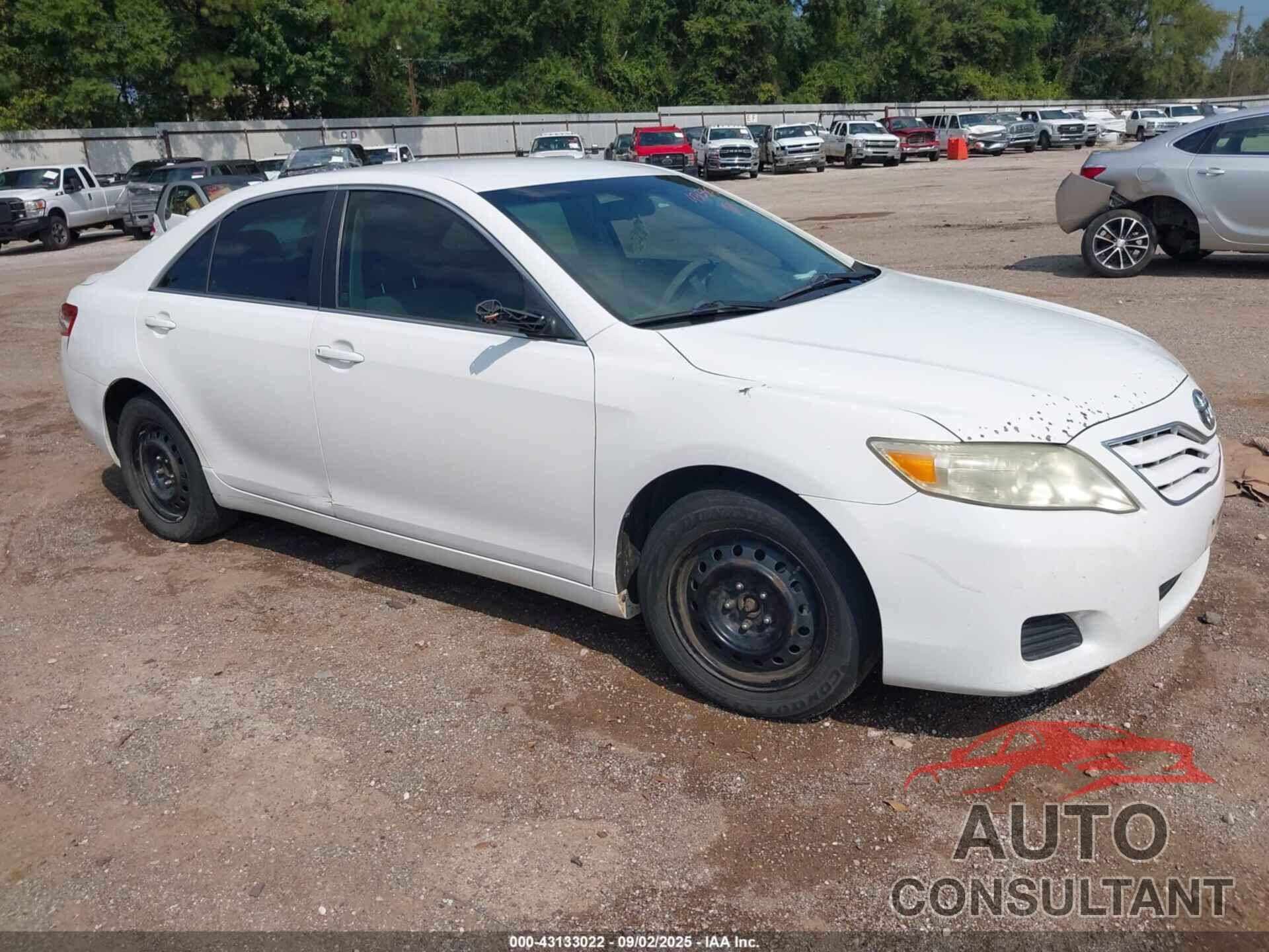 TOYOTA CAMRY 2011 - 4T4BF3EK4BR215249