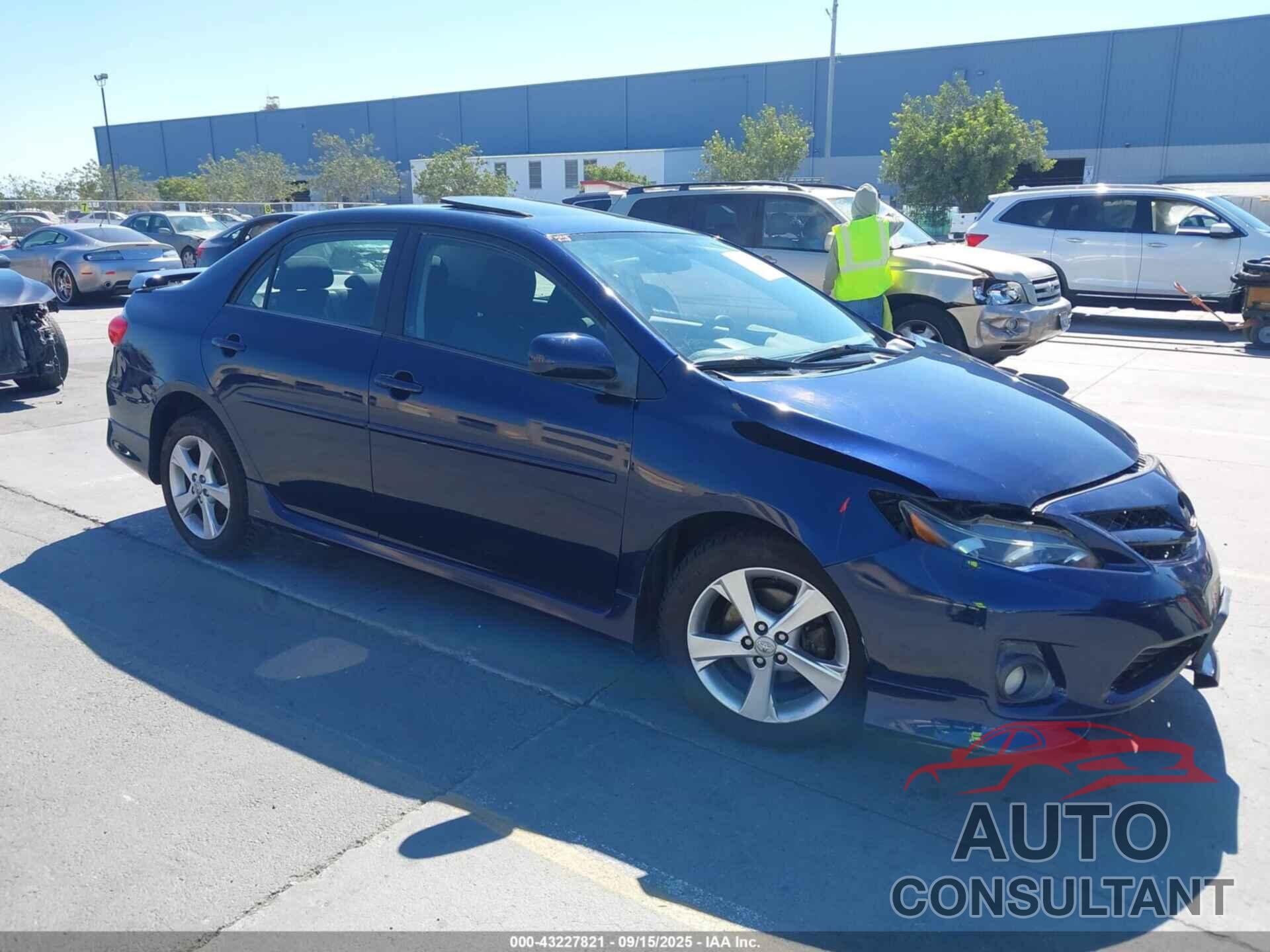 TOYOTA COROLLA 2012 - 5YFBU4EE7CP006767