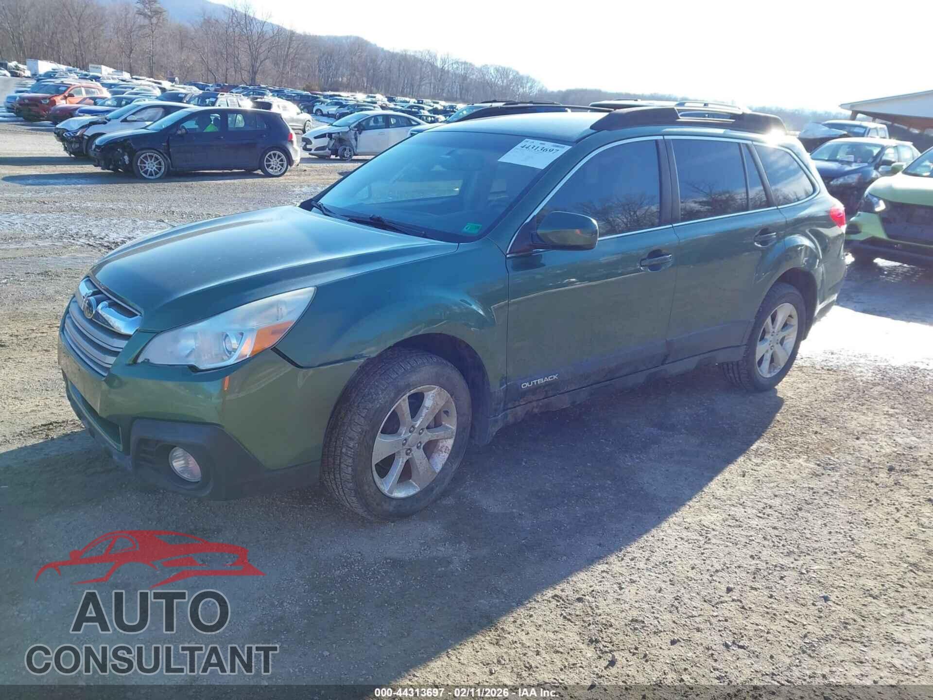 SUBARU OUTBACK 2014 - 4S4BRBCC6E3320960
