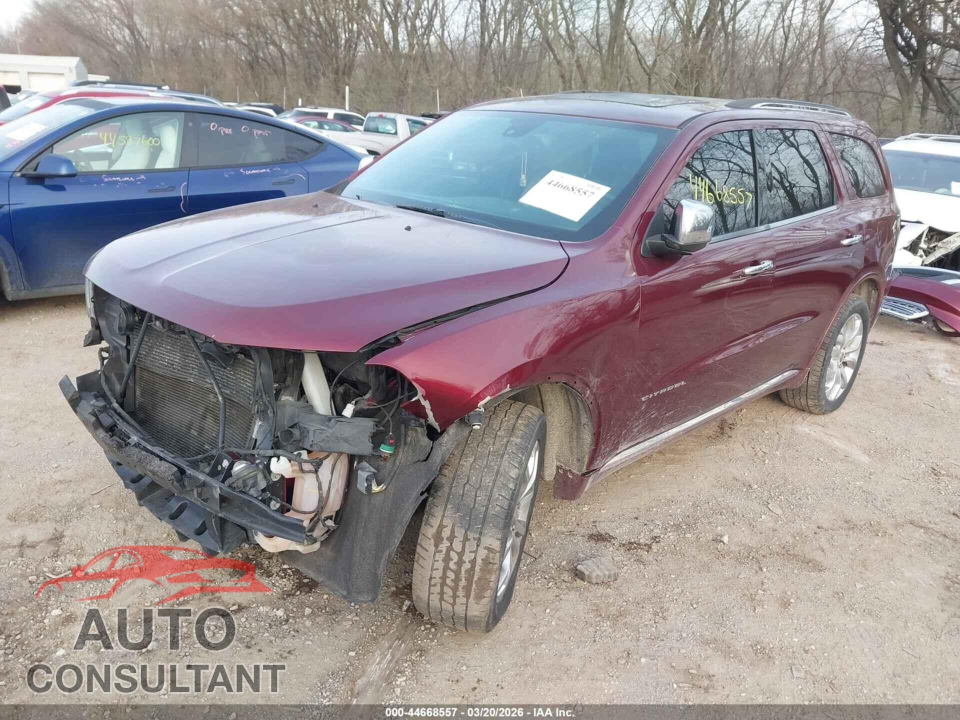 DODGE DURANGO 2016 - 1C4RDJEG4GC346925