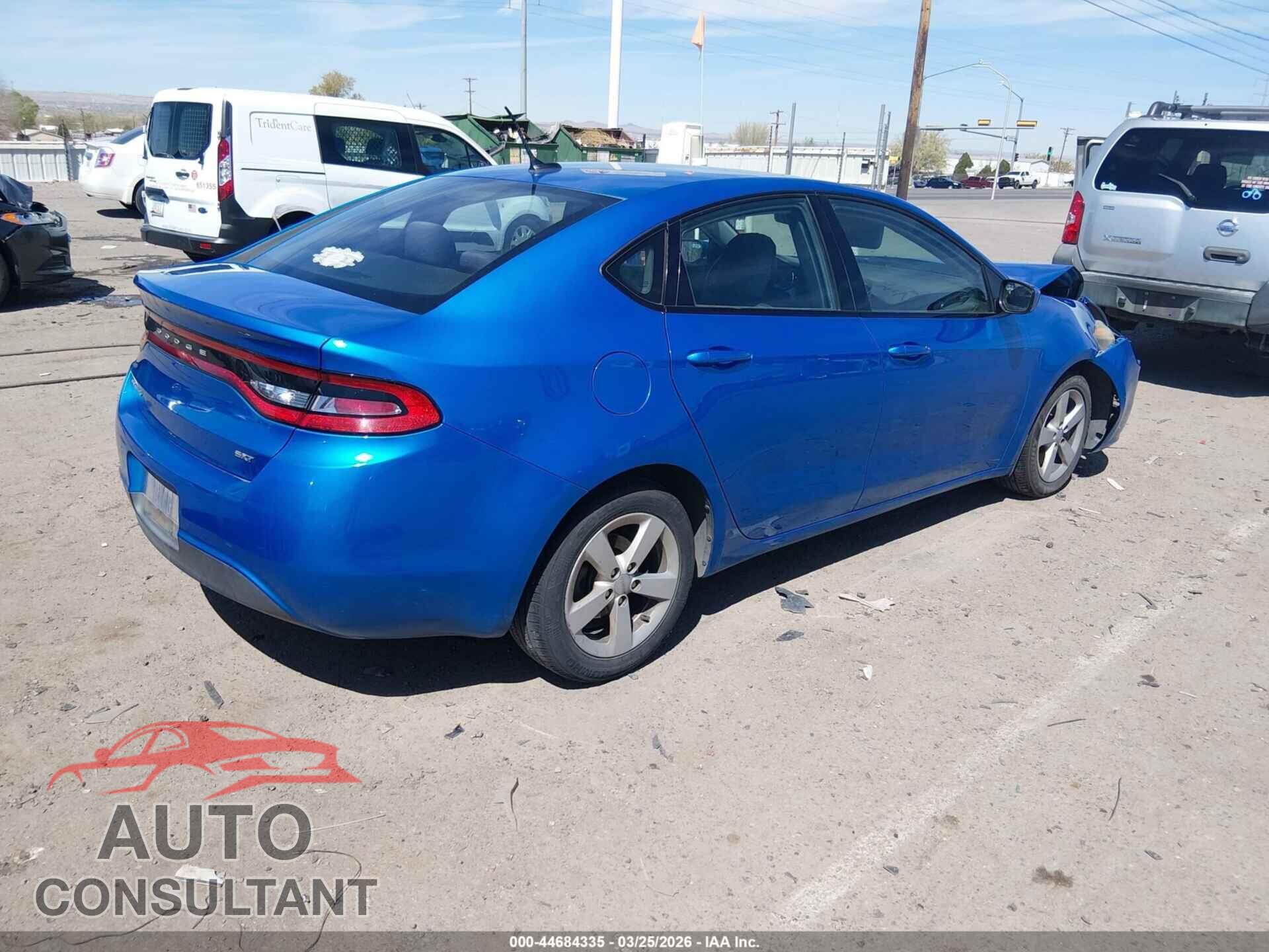 DODGE DART 2015 - 1C3CDFBBXFD351653