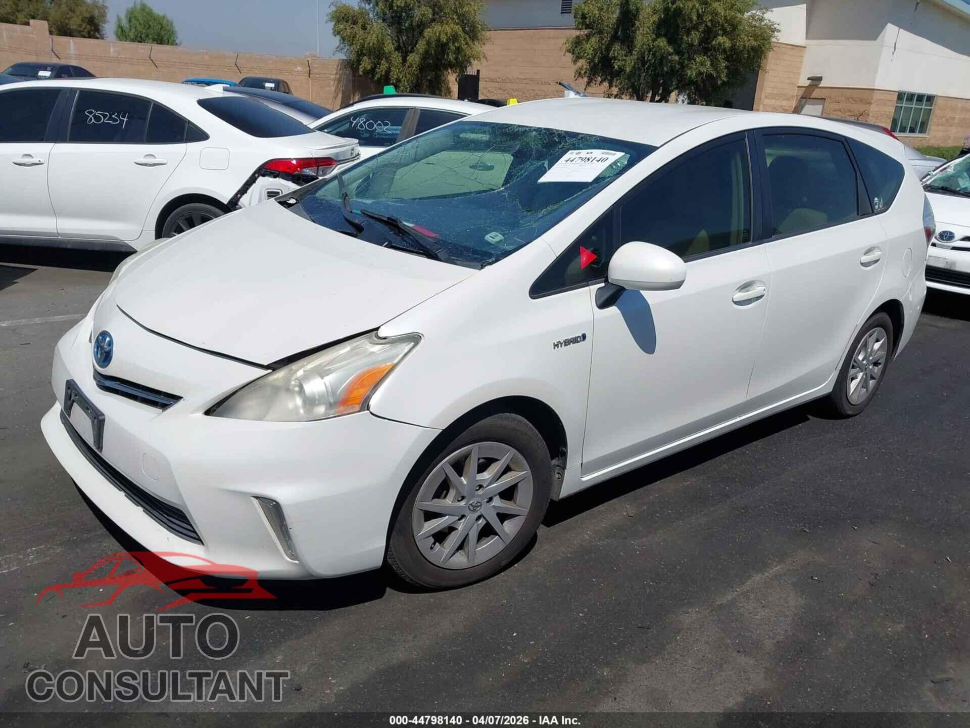 TOYOTA PRIUS V 2012 - JTDZN3EU3C3073453
