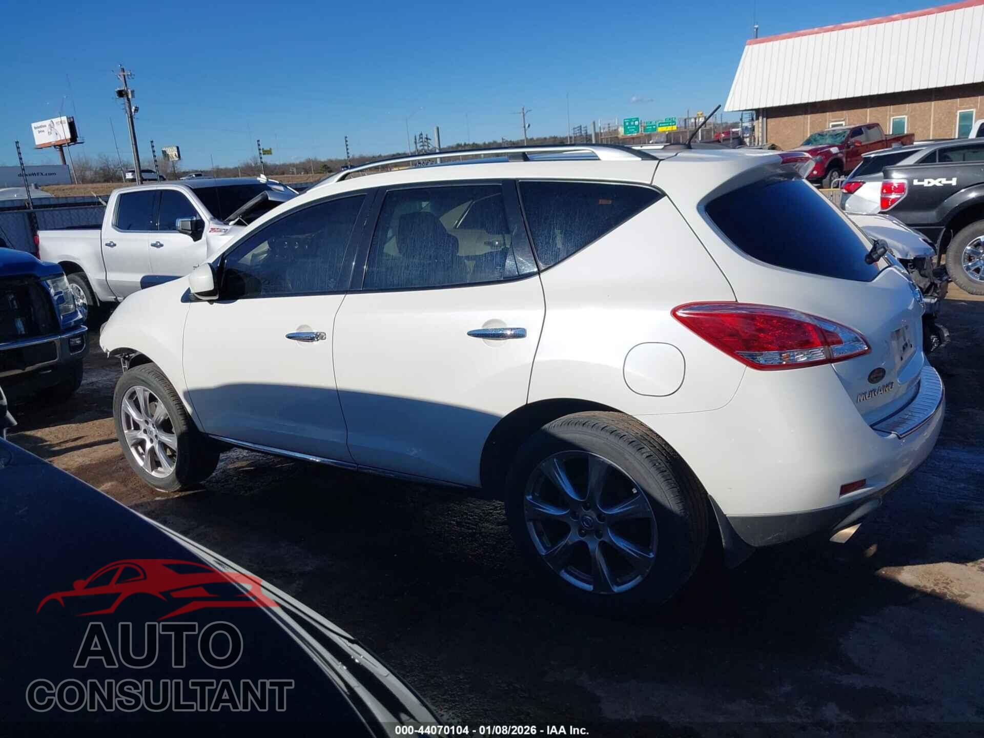 NISSAN MURANO 2014 - JN8AZ1MUXEW403473