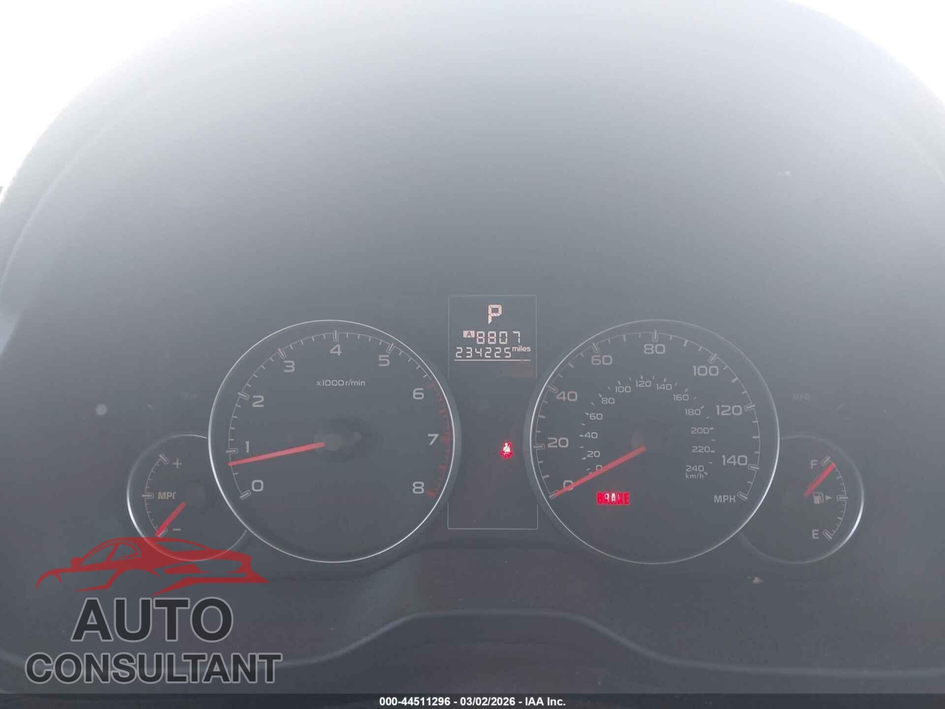 SUBARU OUTBACK 2014 - 4S4BRBCC1E3304536