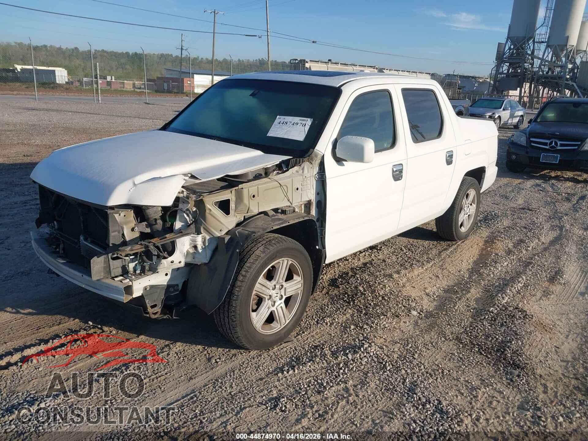 HONDA RIDGELINE 2012 - 5FPYK1F57CB001682