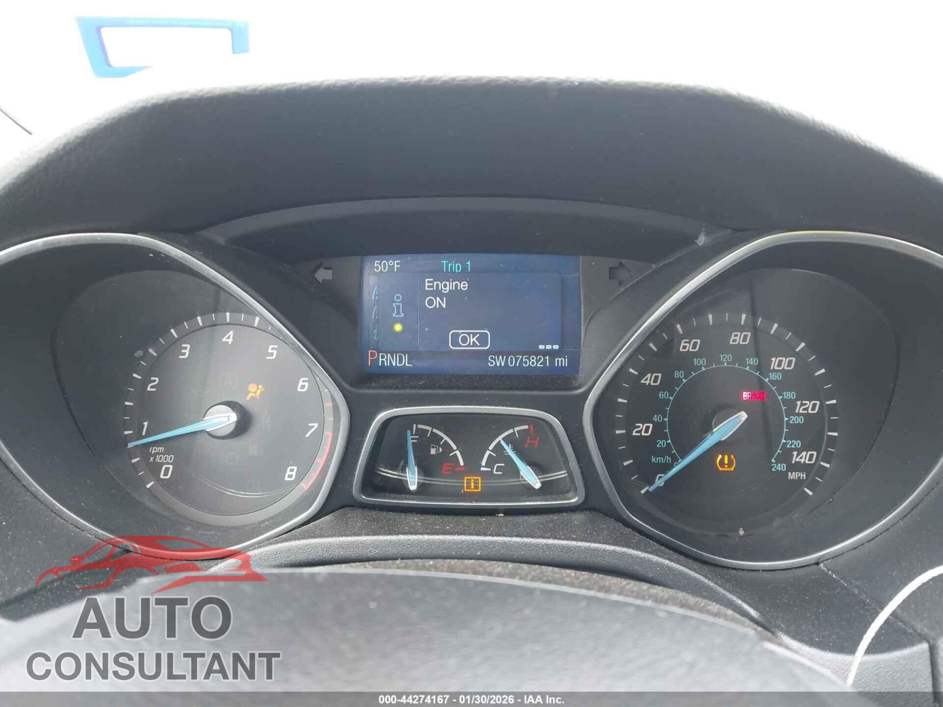 FORD FOCUS 2014 - 1FADP3F25EL367365