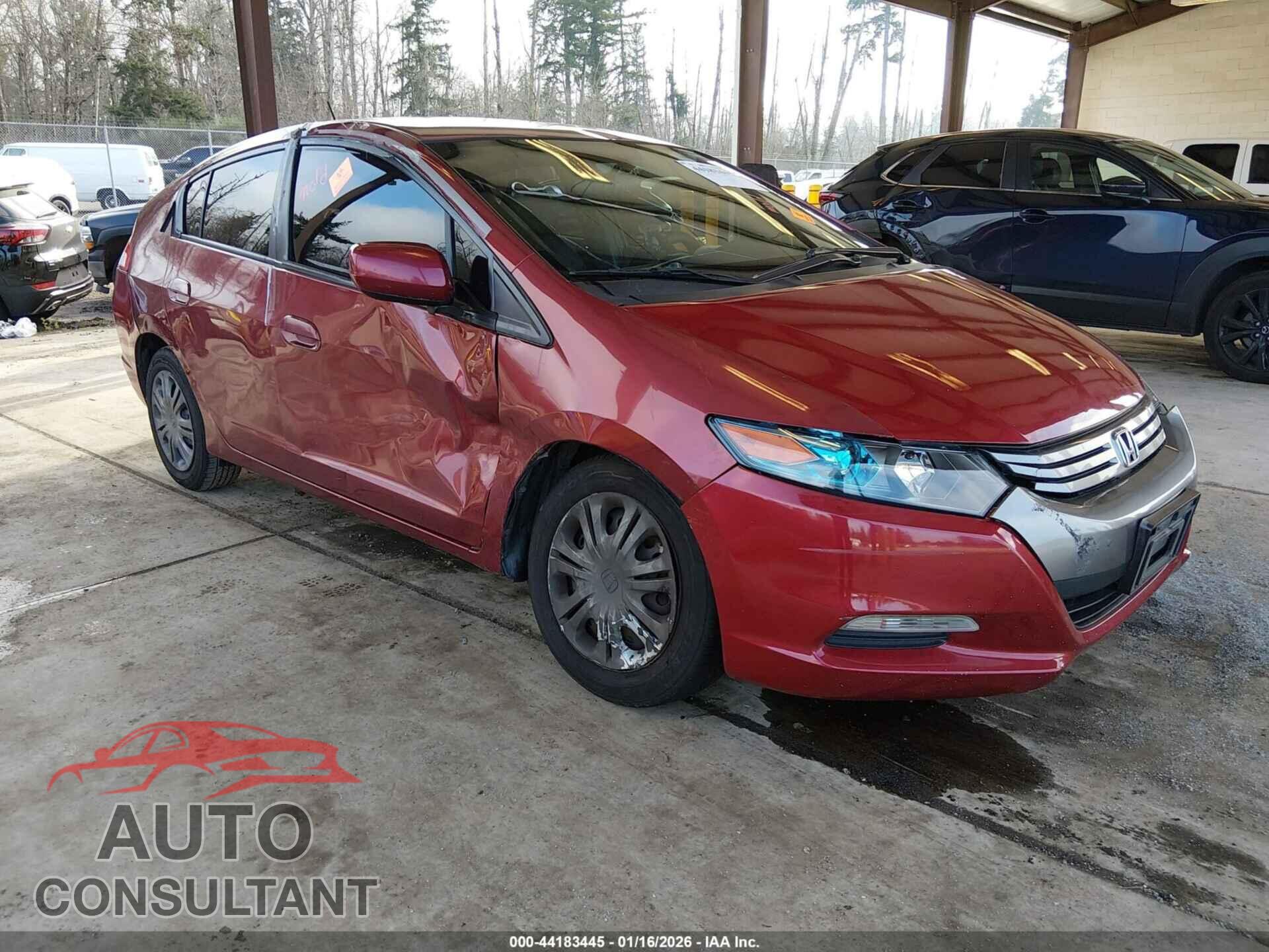 HONDA INSIGHT 2010 - JHMZE2H54AS003072