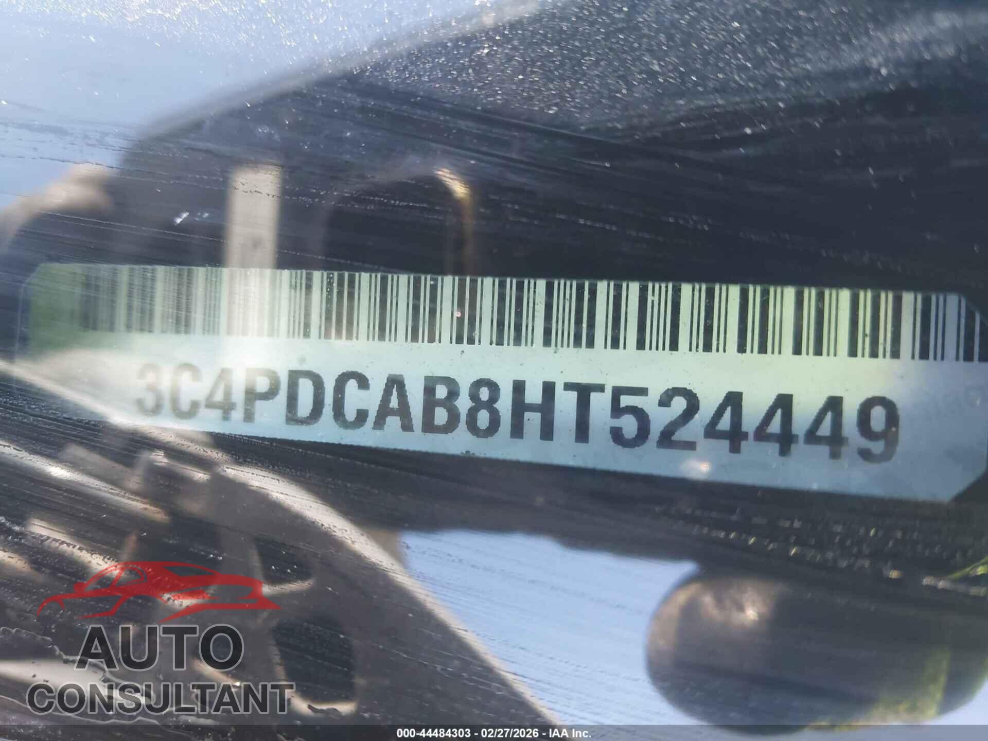 DODGE JOURNEY 2017 - 3C4PDCAB8HT524449