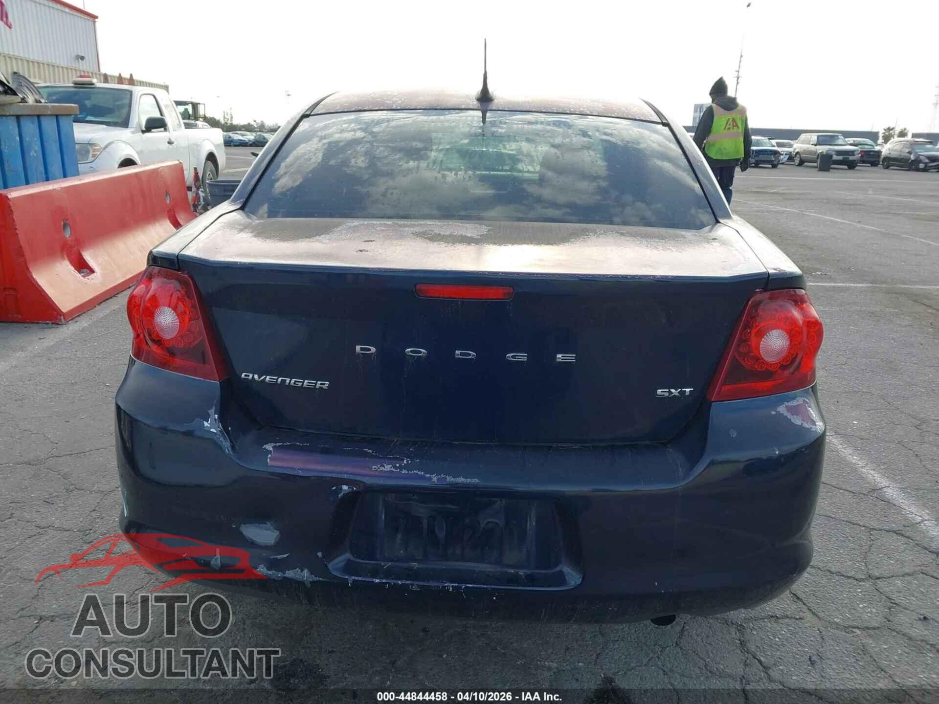 DODGE AVENGER 2013 - 1C3CDZCB1DN707057