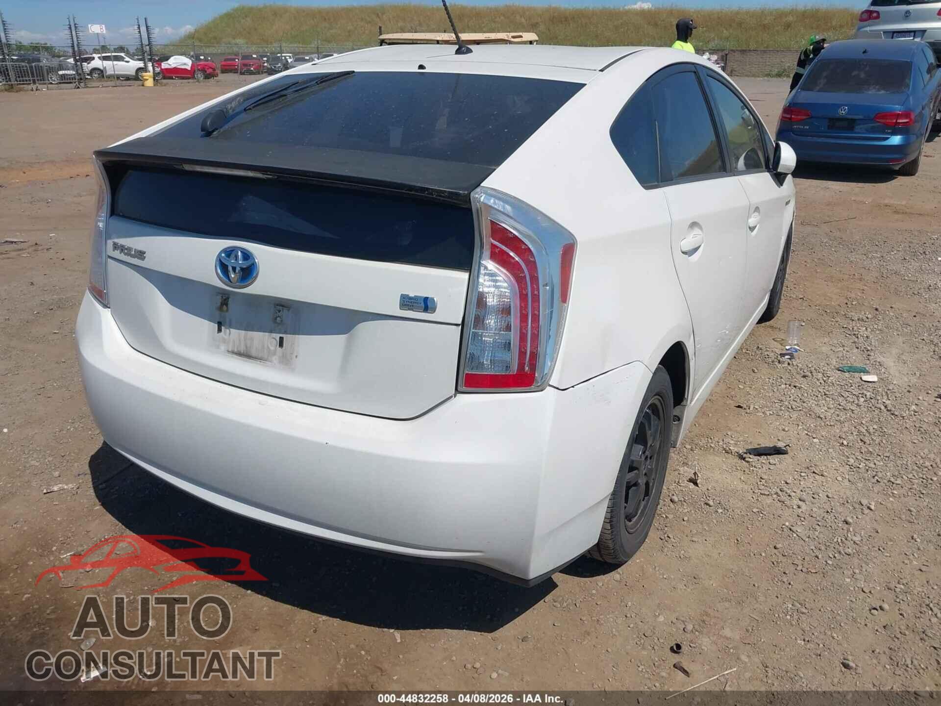 TOYOTA PRIUS 2013 - JTDKN3DU4D5552425