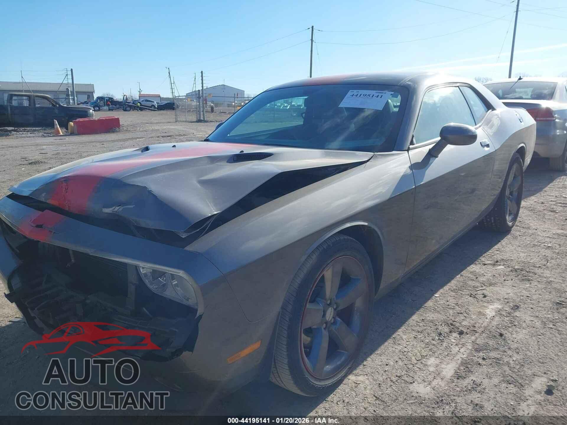 DODGE CHALLENGER 2012 - 2C3CDYAG2CH262392