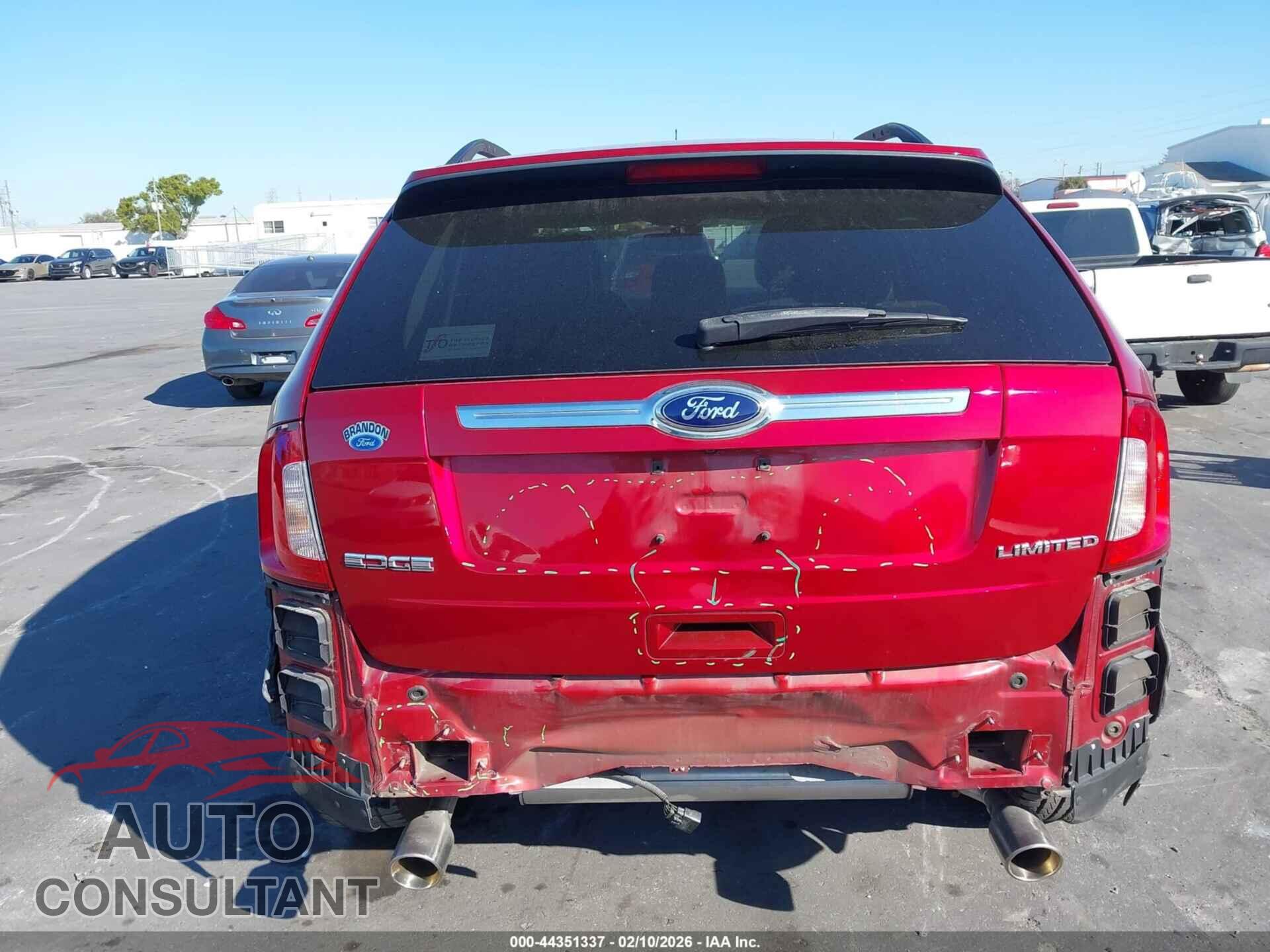 FORD EDGE 2013 - 2FMDK3KC9DBC15901