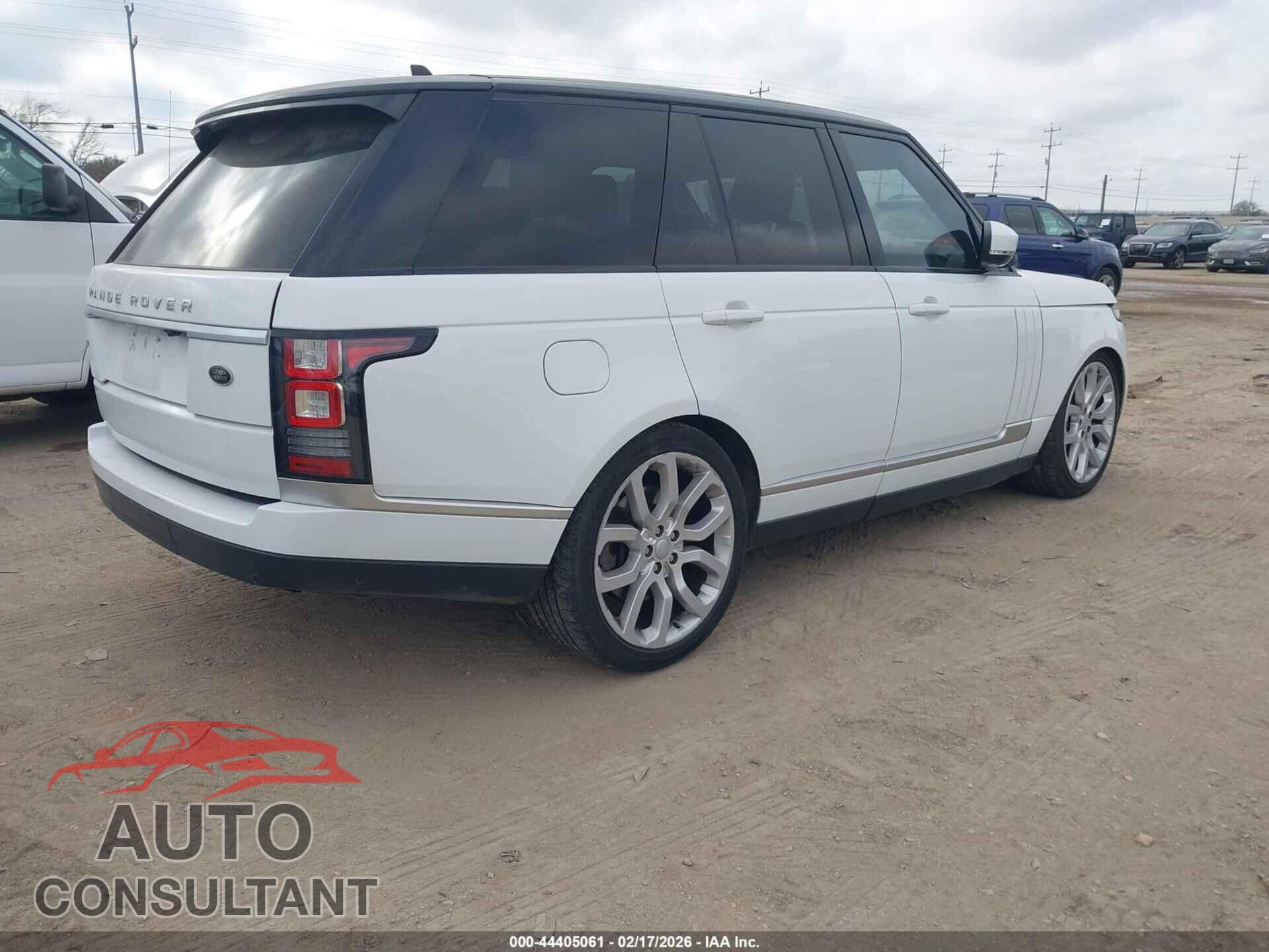 LAND ROVER RANGE ROVER 2016 - SALGS2VF4GA283694