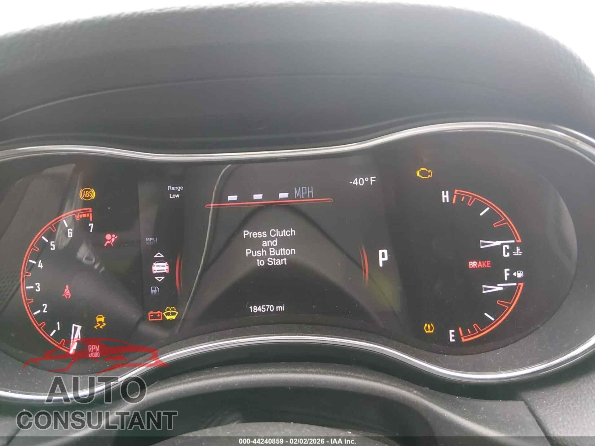 DODGE DURANGO 2015 - 1C4RDJDG2FC176788