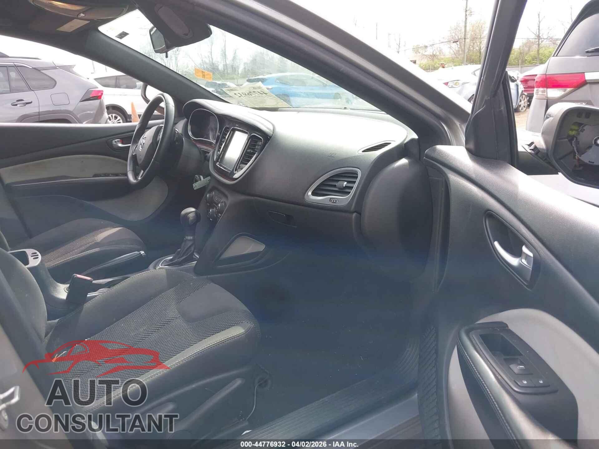 DODGE DART 2015 - 1C3CDFBB0FD433732