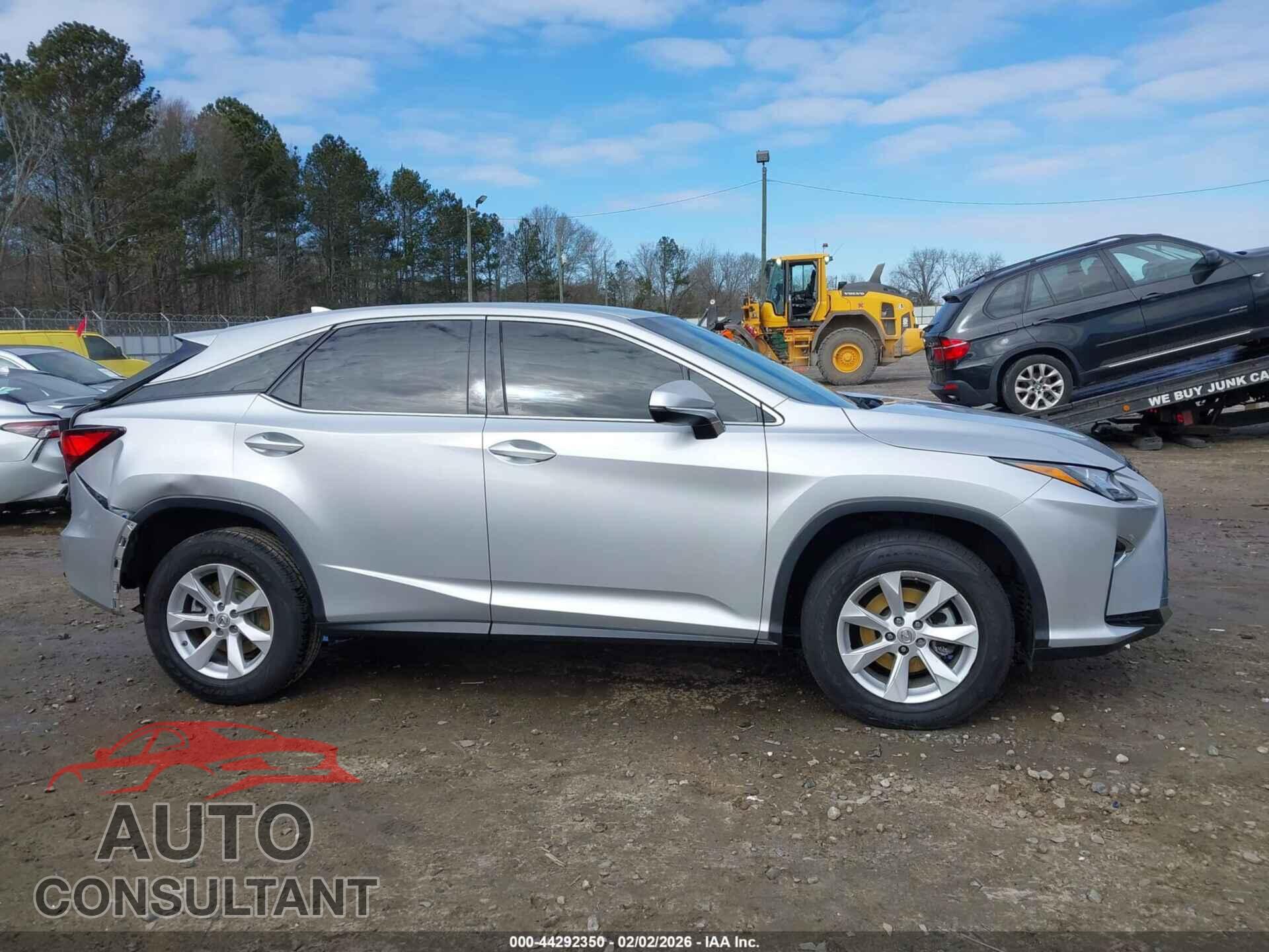 LEXUS RX 350 2017 - 2T2ZZMCA2HC044491