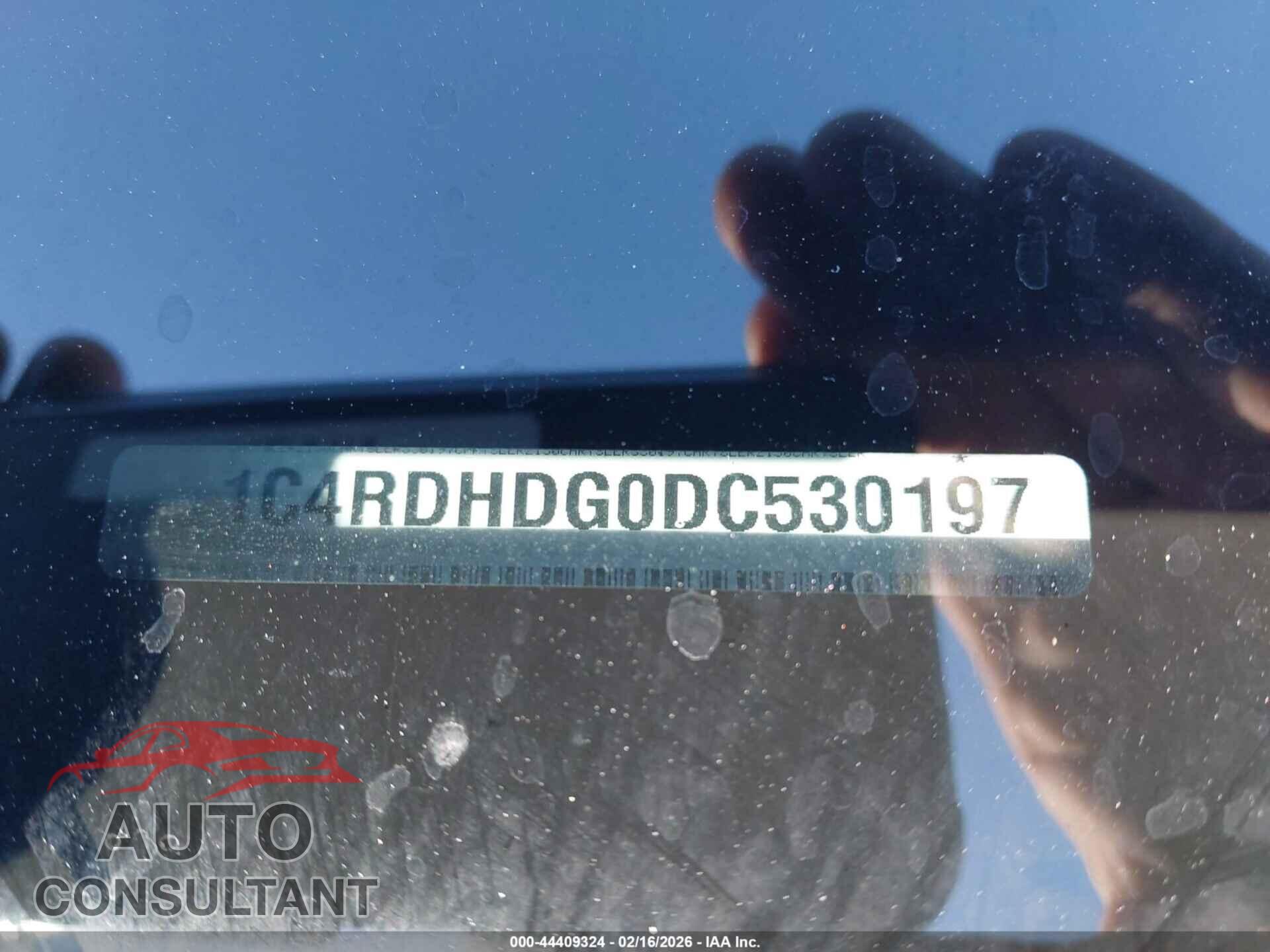 DODGE DURANGO 2013 - 1C4RDHDG0DC530197