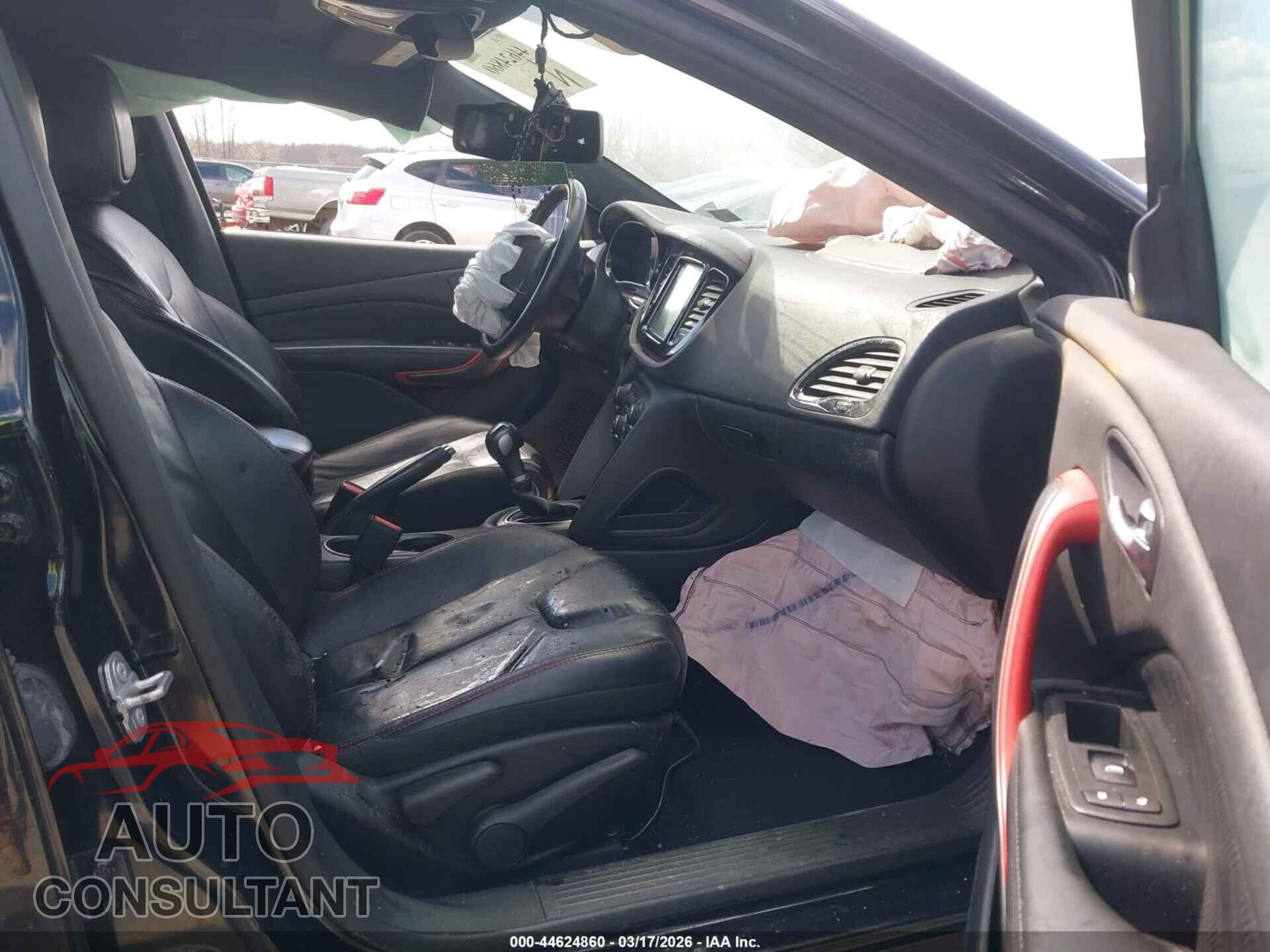 DODGE DART 2015 - 1C3CDFEB6FD130014