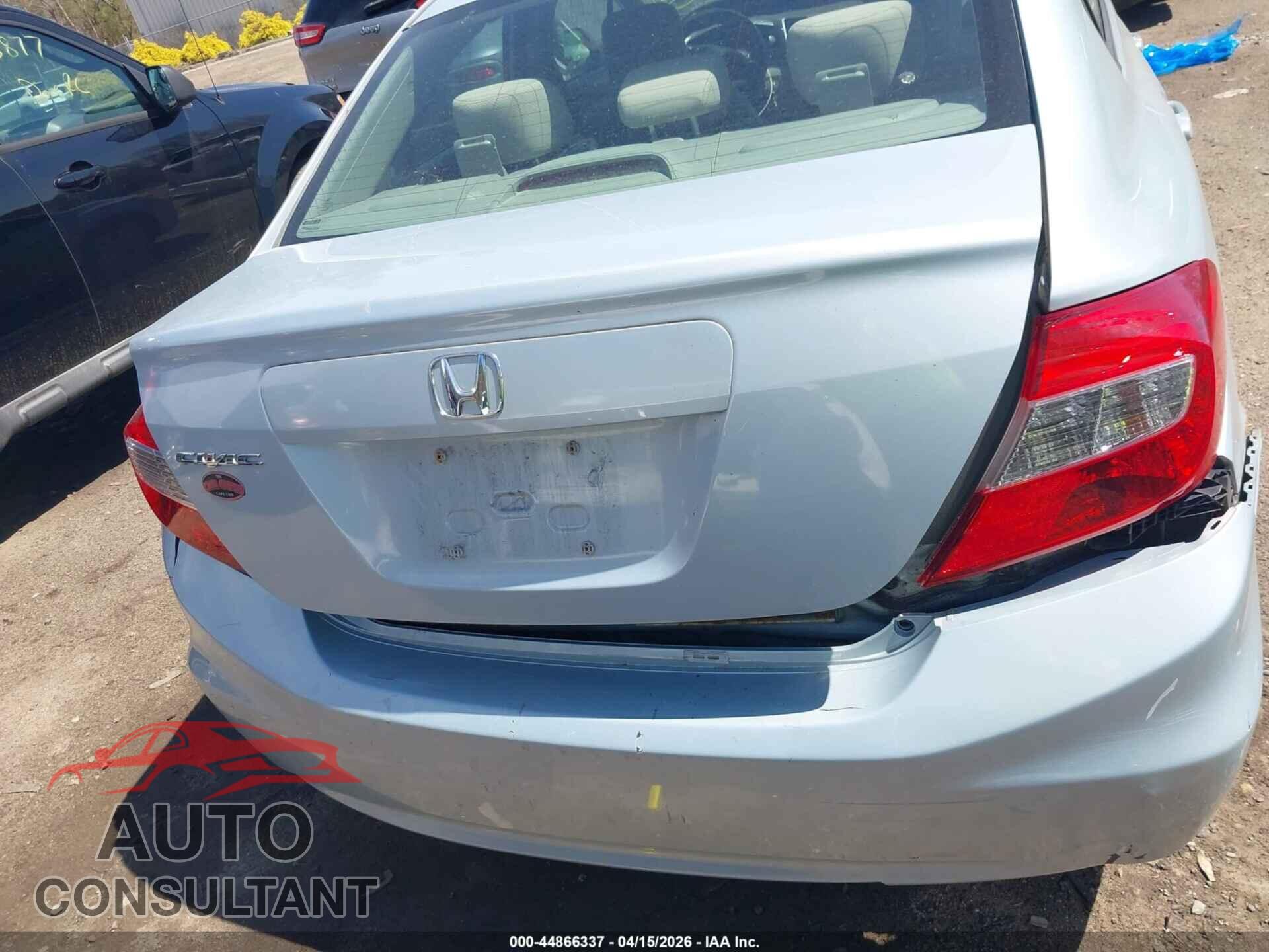 HONDA CIVIC 2012 - 2HGFB2F86CH524705
