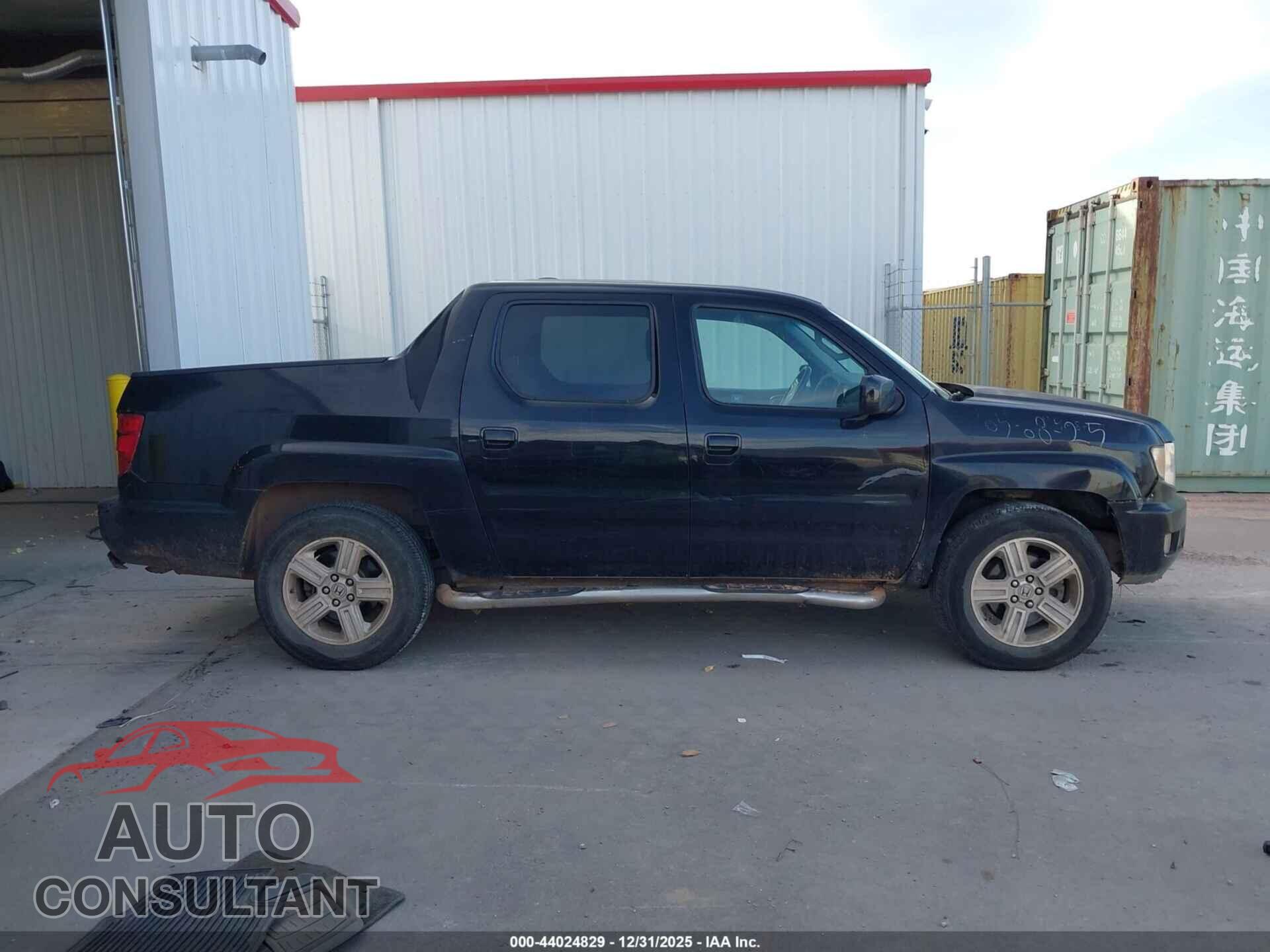HONDA RIDGELINE 2010 - 5FPYK1F50AB007286