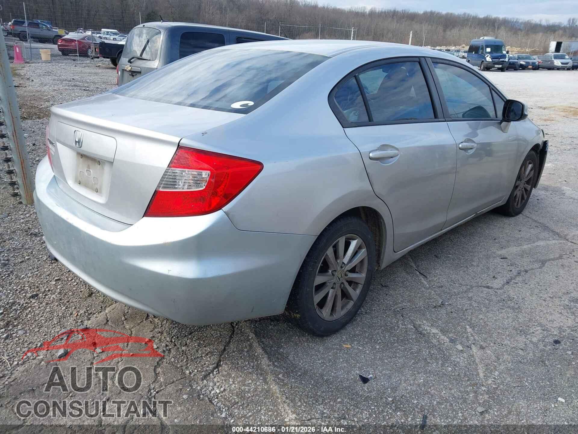 HONDA CIVIC 2012 - 19XFB2F89CE049075