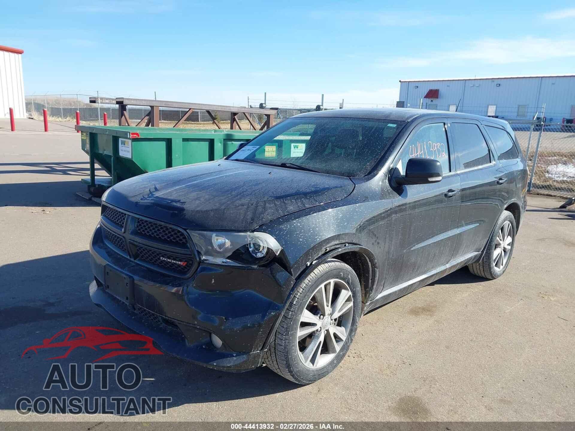 DODGE DURANGO 2013 - 1C4SDJCT8DC559423