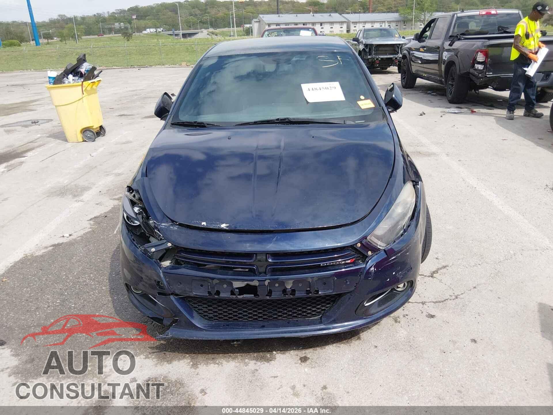 DODGE DART 2013 - 1C3CDFBA1DD267421