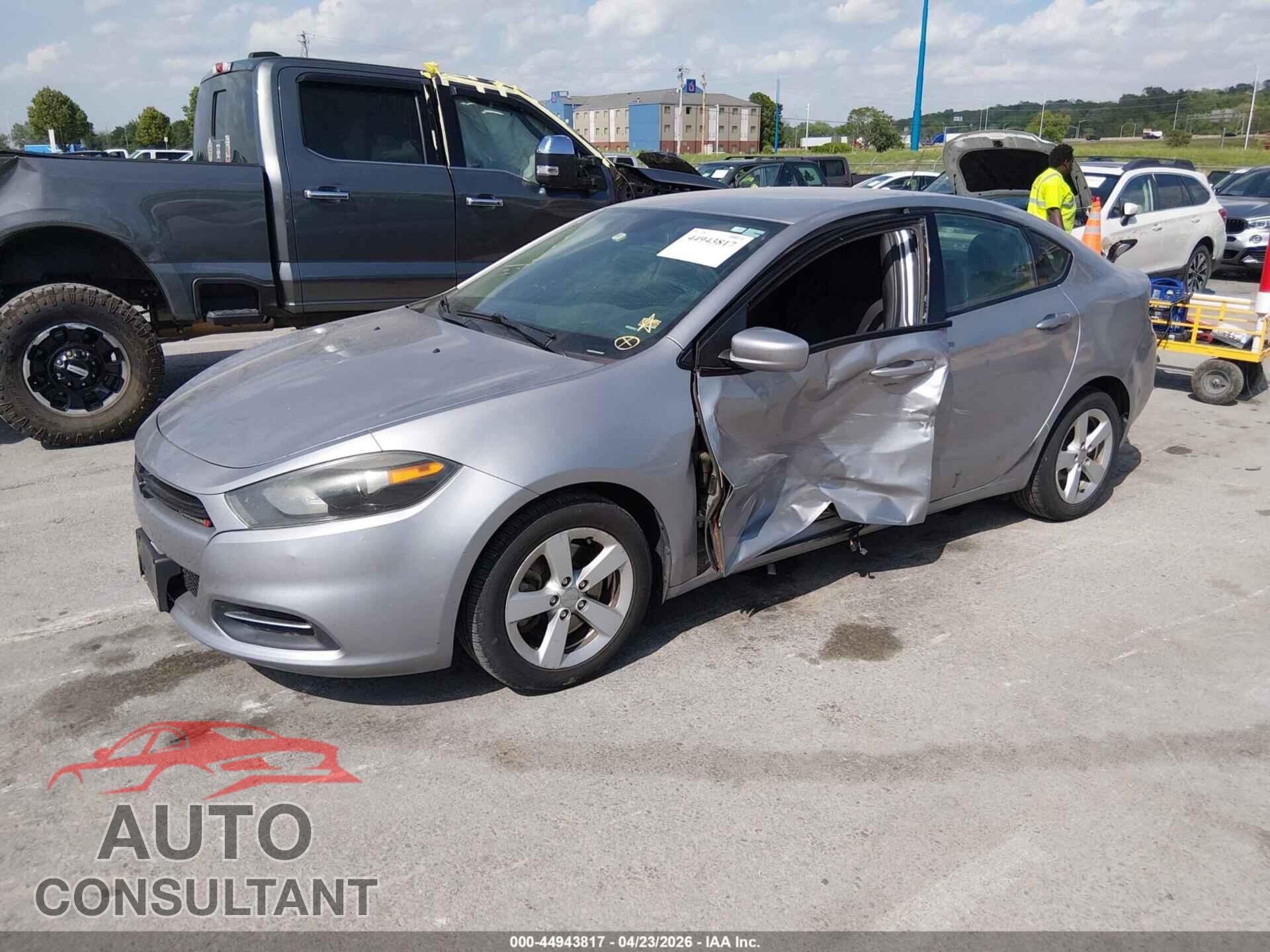 DODGE DART 2015 - 1C3CDFBBXFD199633