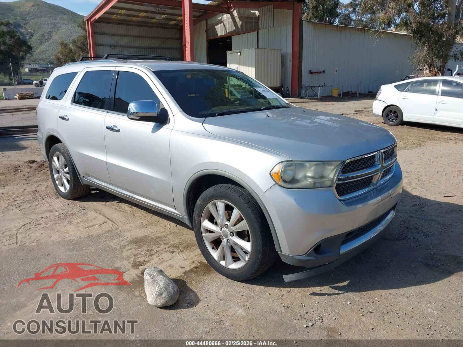DODGE DURANGO 2011 - 1D4RD4GGXBC660900