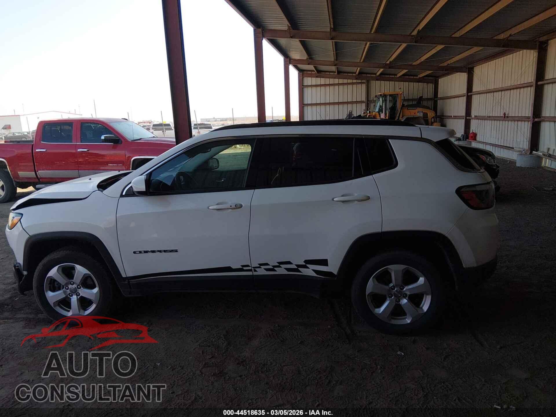 JEEP NEW COMPASS 2017 - 3C4NJDBB7HT629066
