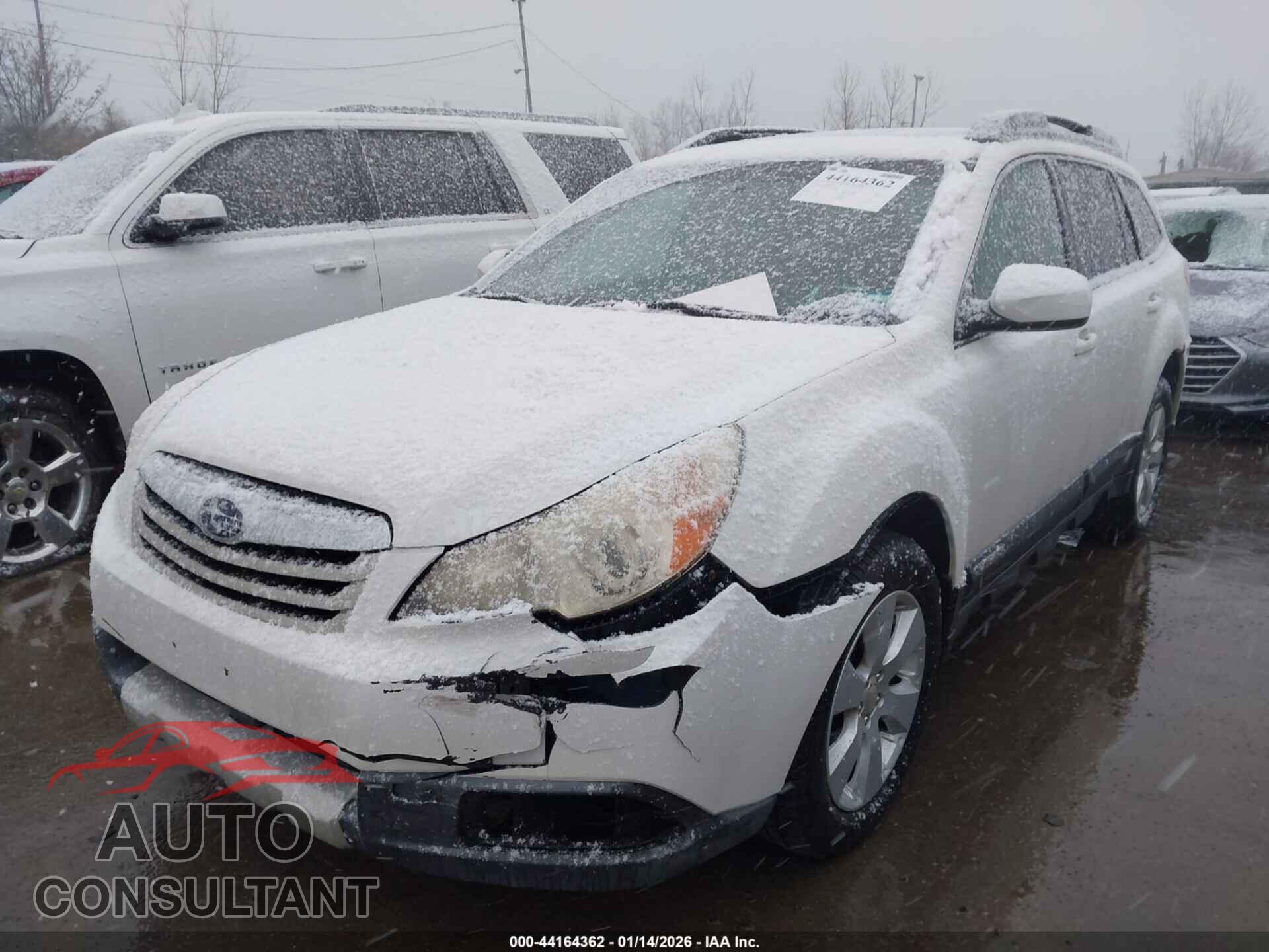 SUBARU OUTBACK 2011 - 4S4BRBLC0B3402128