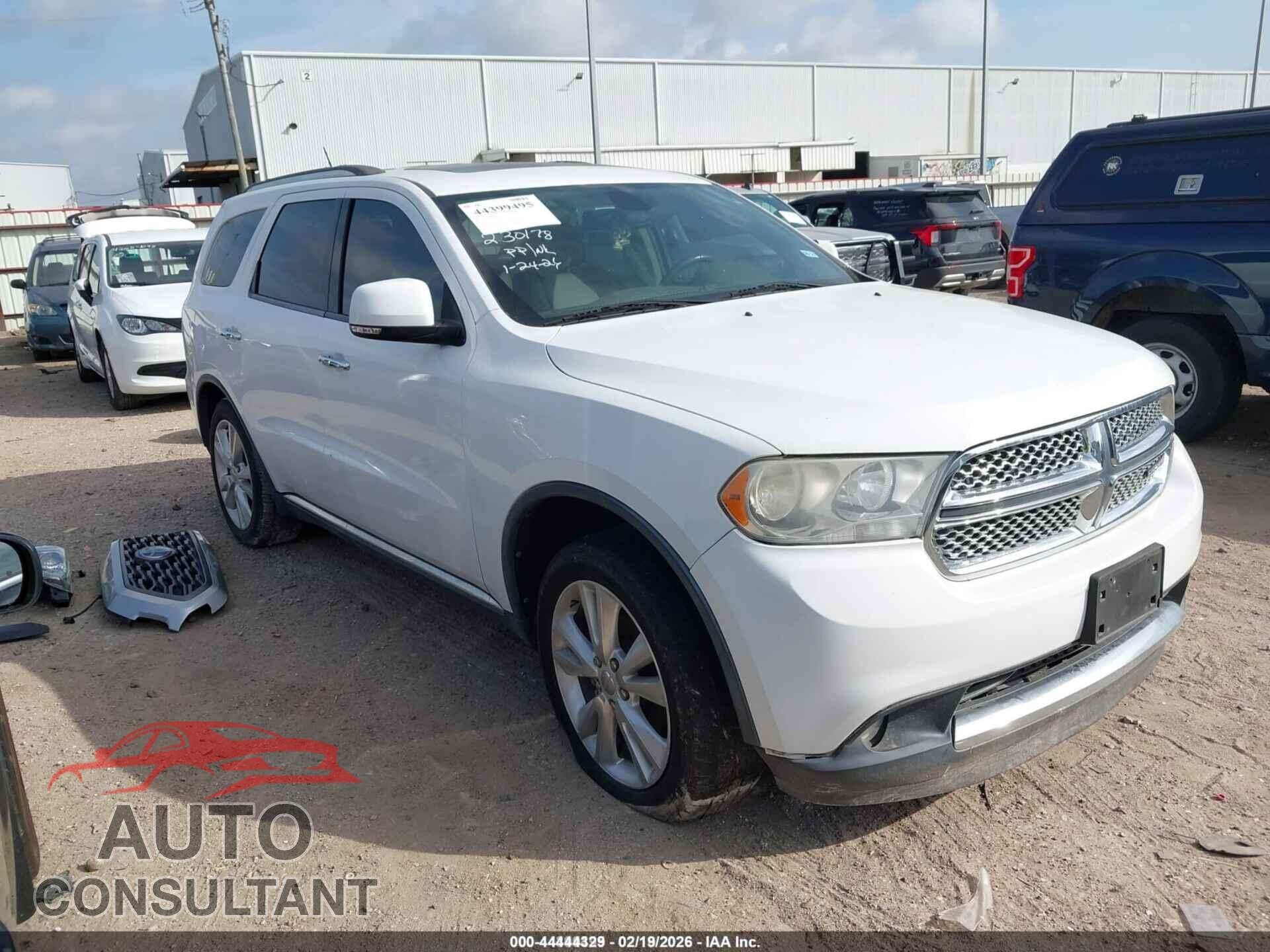 DODGE DURANGO 2013 - 1C4RDHDG4DC592704