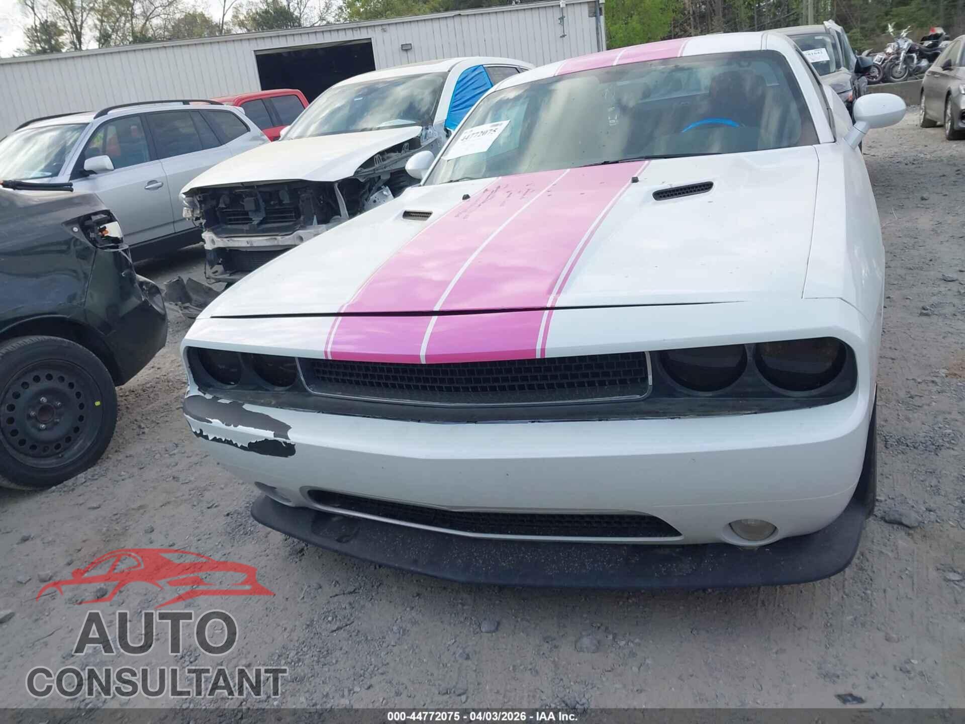 DODGE CHALLENGER 2012 - 2C3CDYAG7CH292486