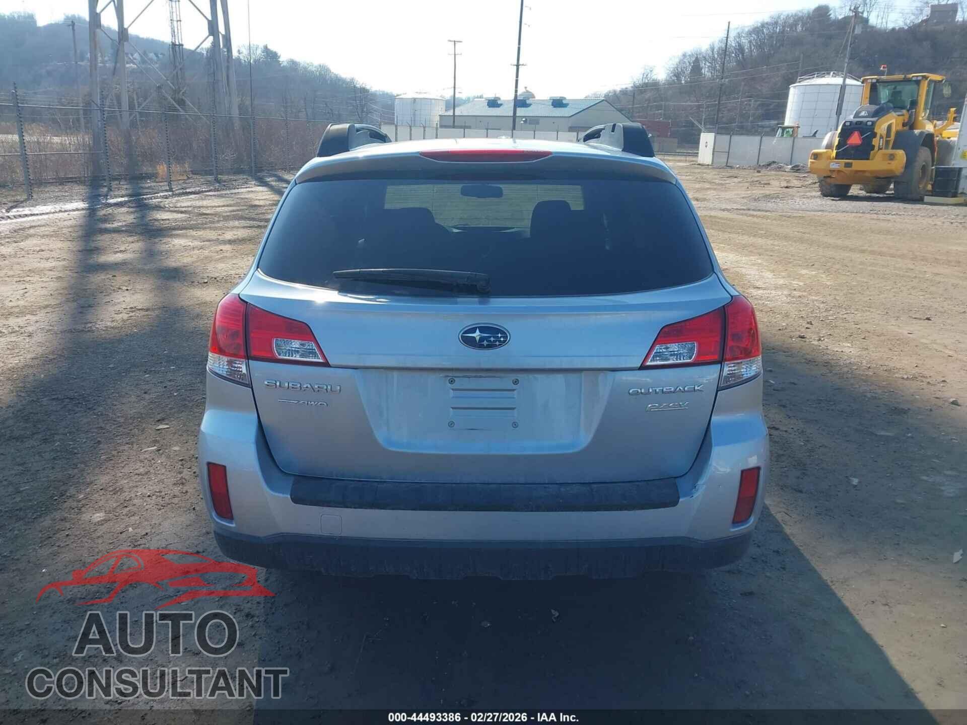 SUBARU OUTBACK 2013 - 4S4BRBCC6D3285724
