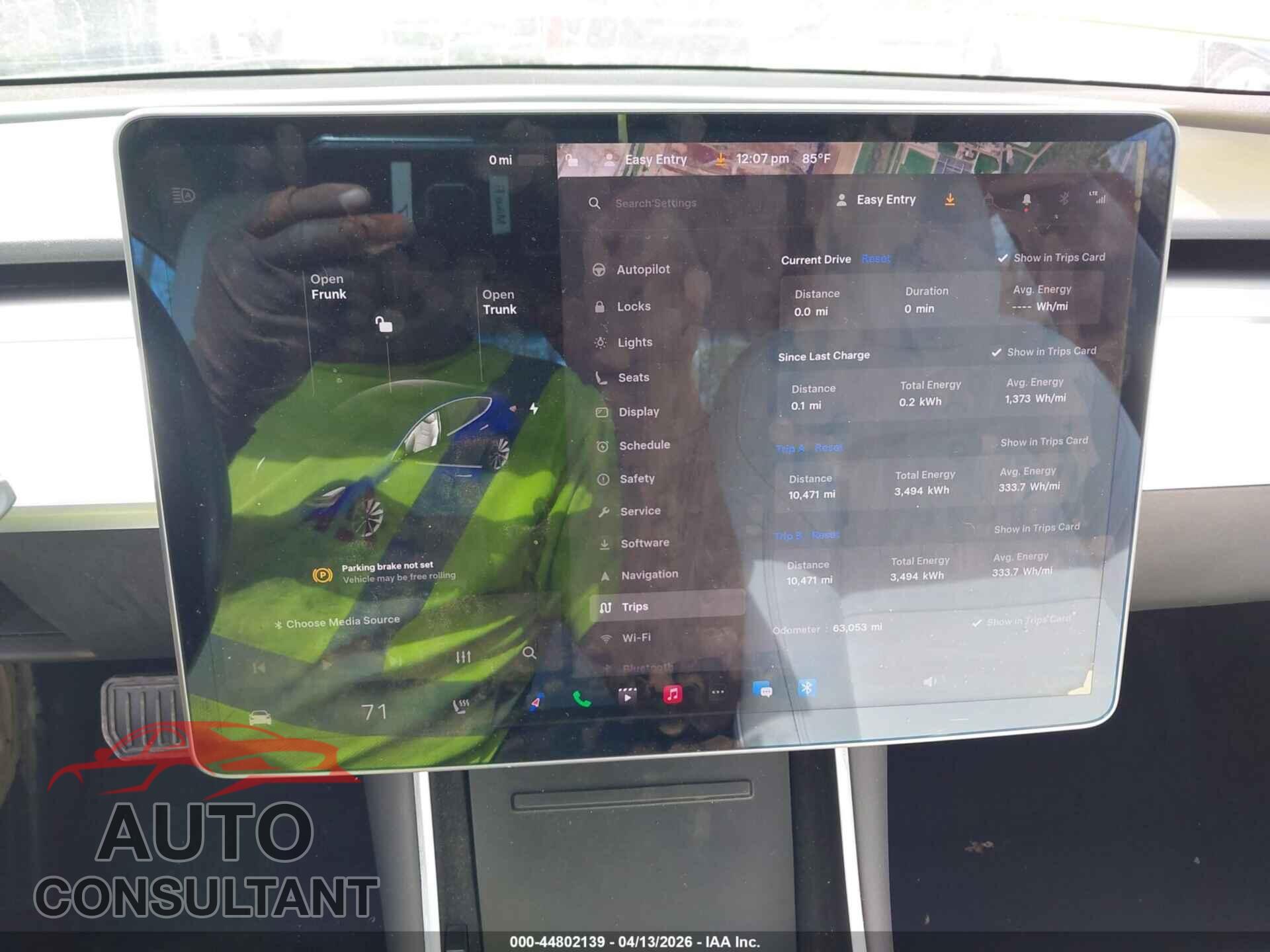 TESLA MODEL 3 2019 - 5YJ3E1EB3KF192520