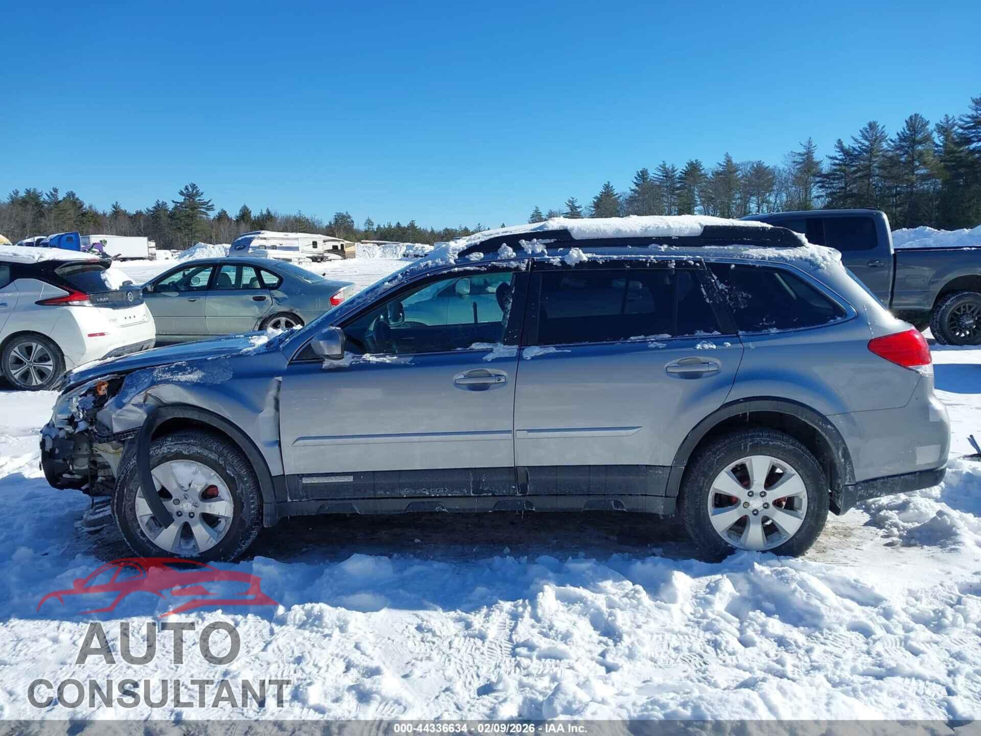 SUBARU OUTBACK 2011 - 4S4BRBLC4B3413004
