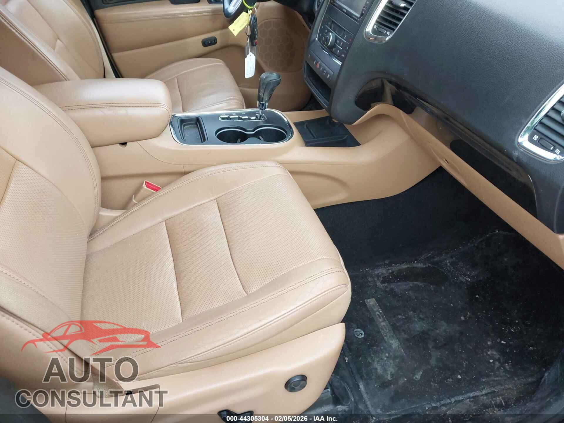 DODGE DURANGO 2012 - 1C4RDJEG2CC337540