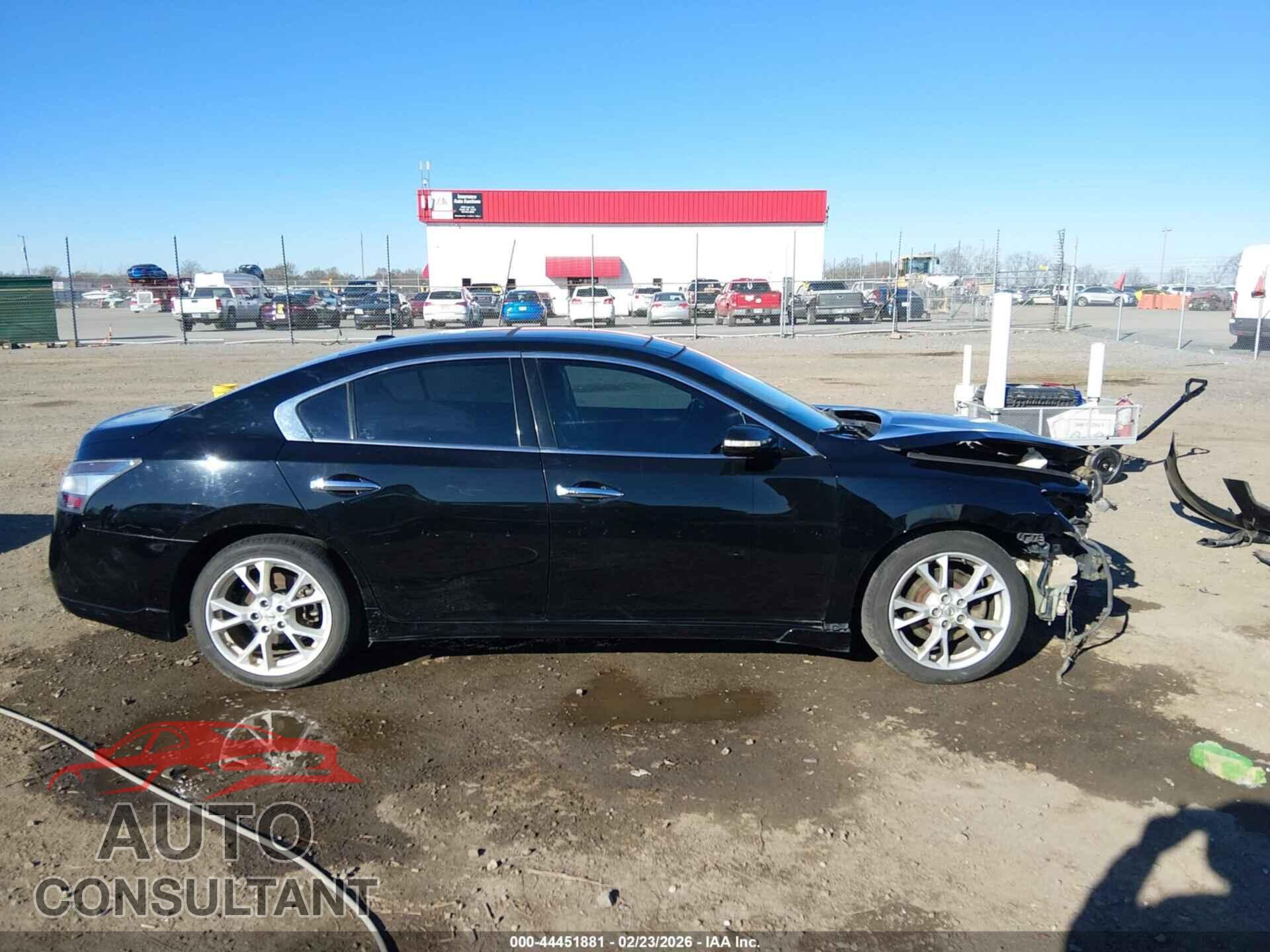 NISSAN MAXIMA 2013 - 1N4AA5AP1DC824366