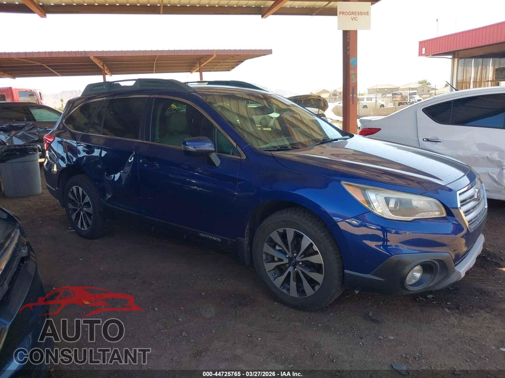 SUBARU OUTBACK 2016 - 4S4BSENC3G3255040