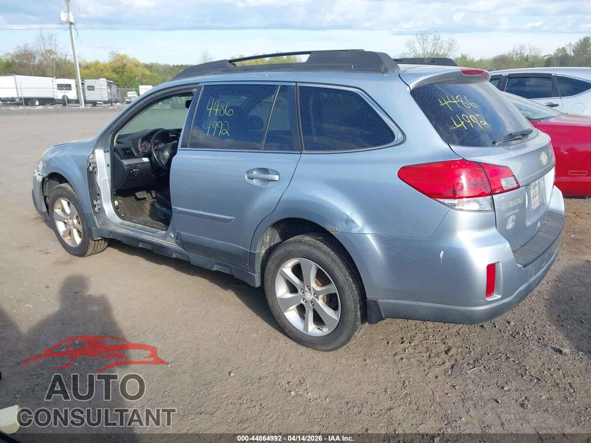 SUBARU OUTBACK 2013 - 4S4BRBGC3D3309097