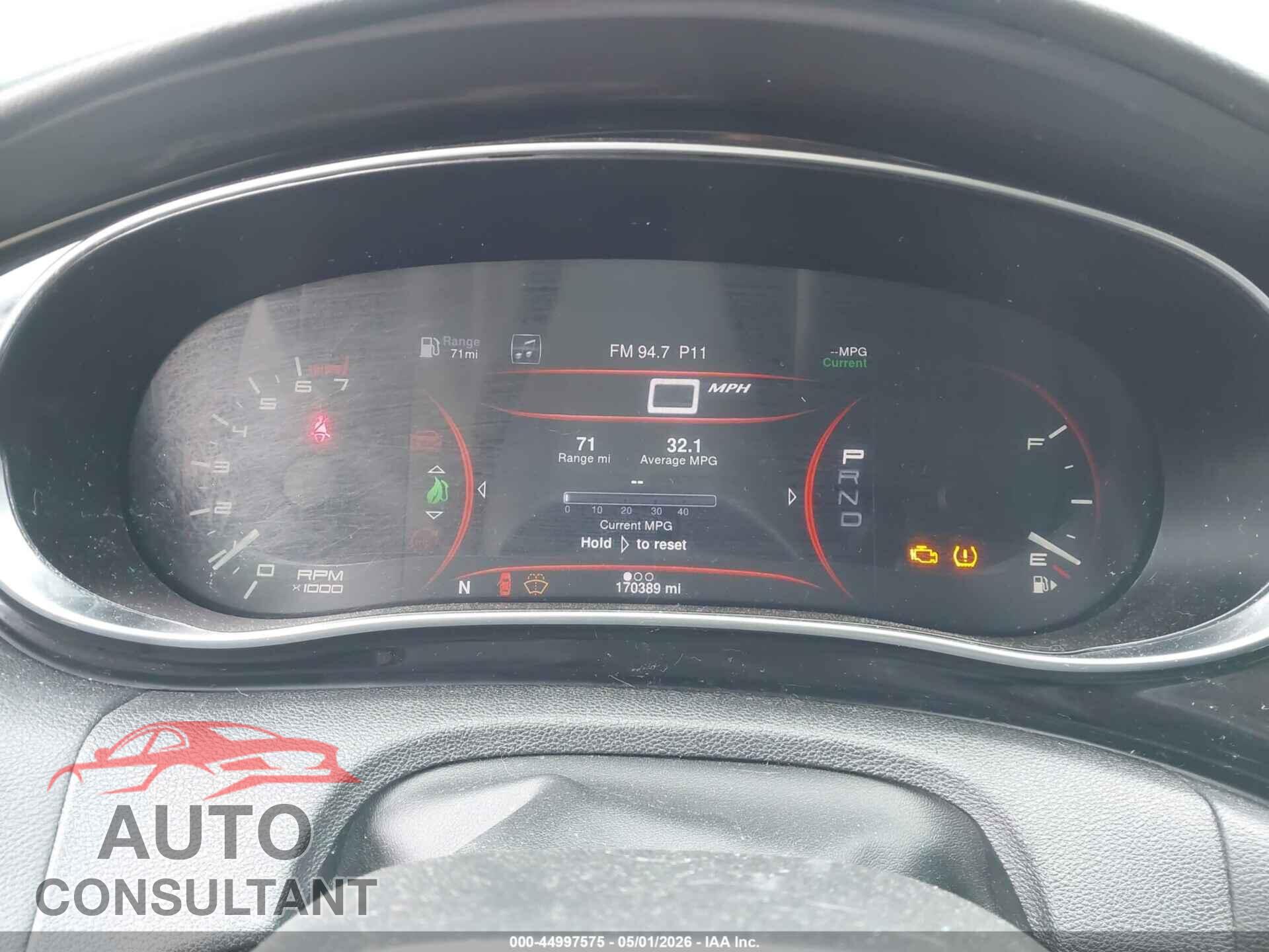 DODGE DART 2013 - 1C3CDFCA0DD710883
